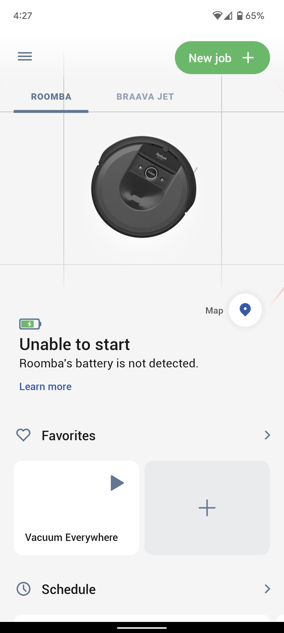 Roomba can't find it's battery r/roomba