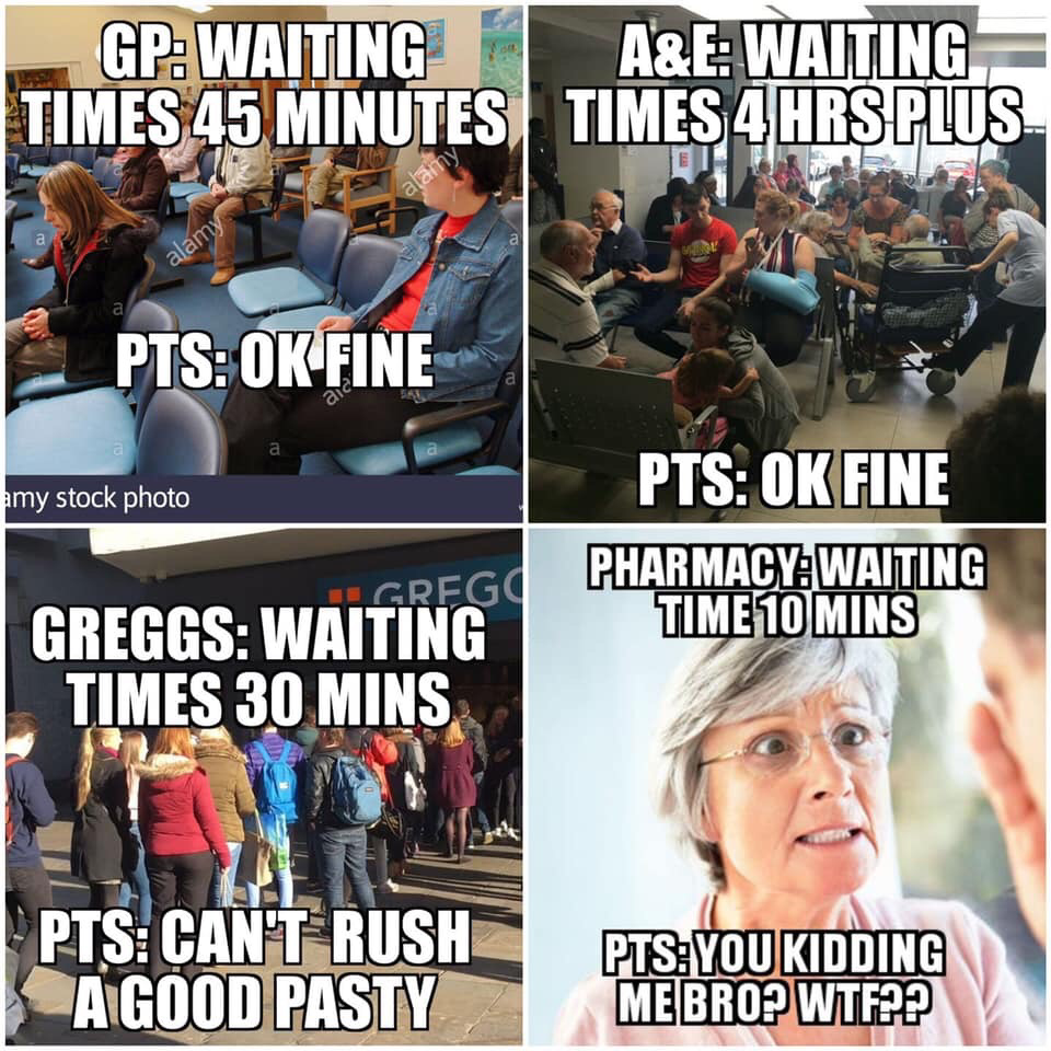 Taken from the Pharmacy Memes and Banter FB page TalesFromThePharmacy