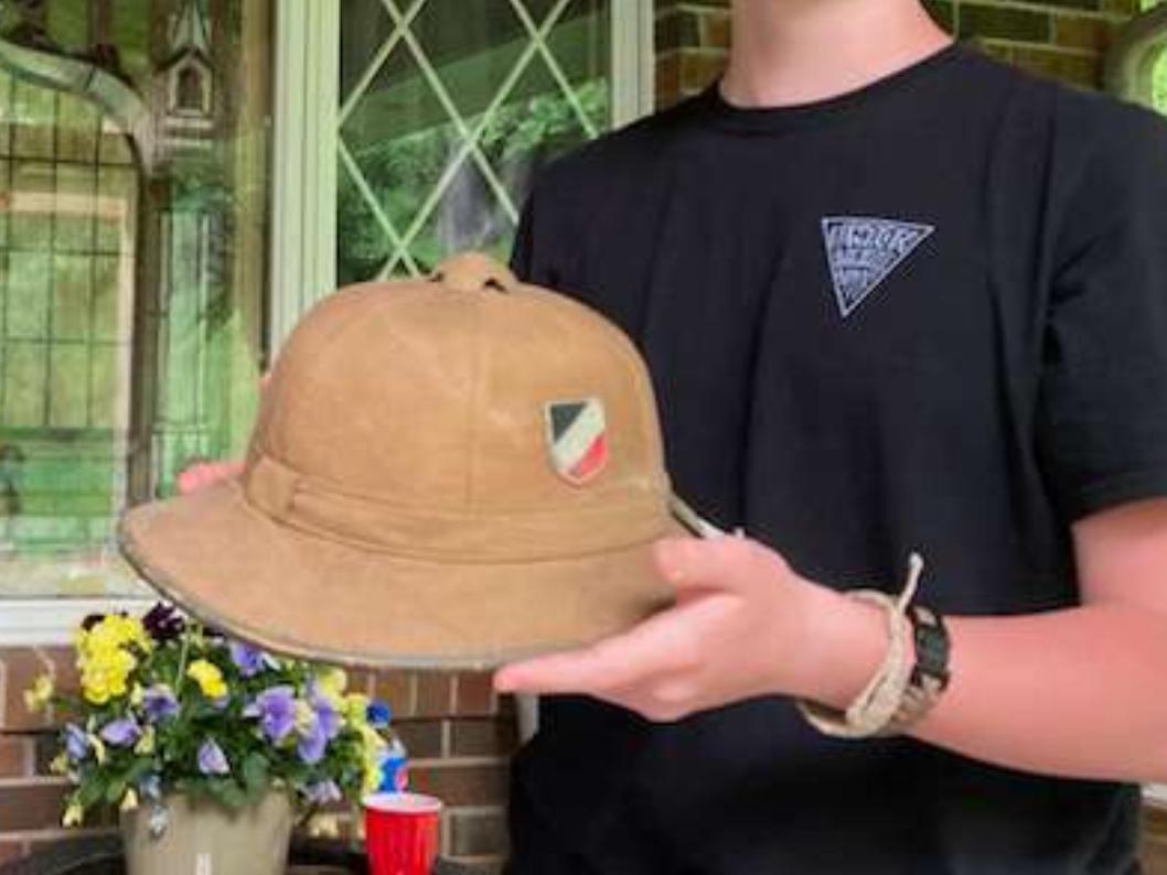 Original Afrika Korp Pith Helmet [I DO NOT own the helmet] r