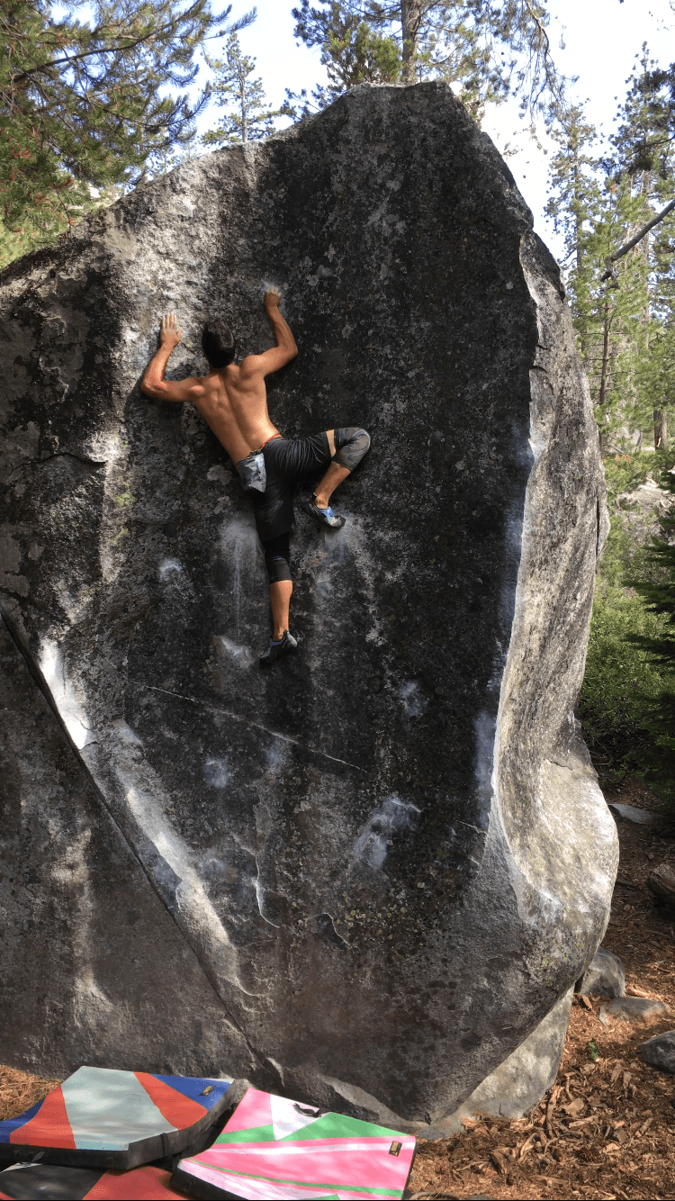 Ready to commit? Is the top a jug? Staring down the finish of this