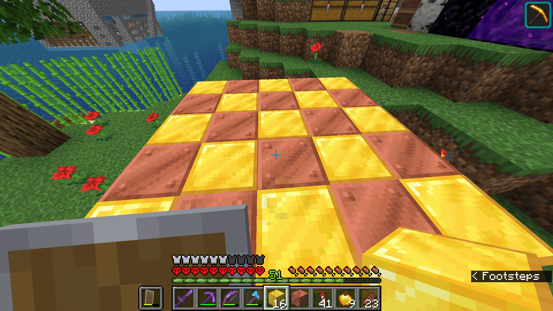 Gold and copper go together really nicely r/Minecraft