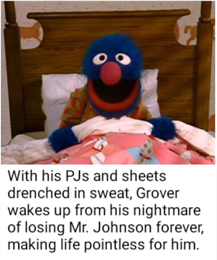 Grover tastes the void r/bertstrips