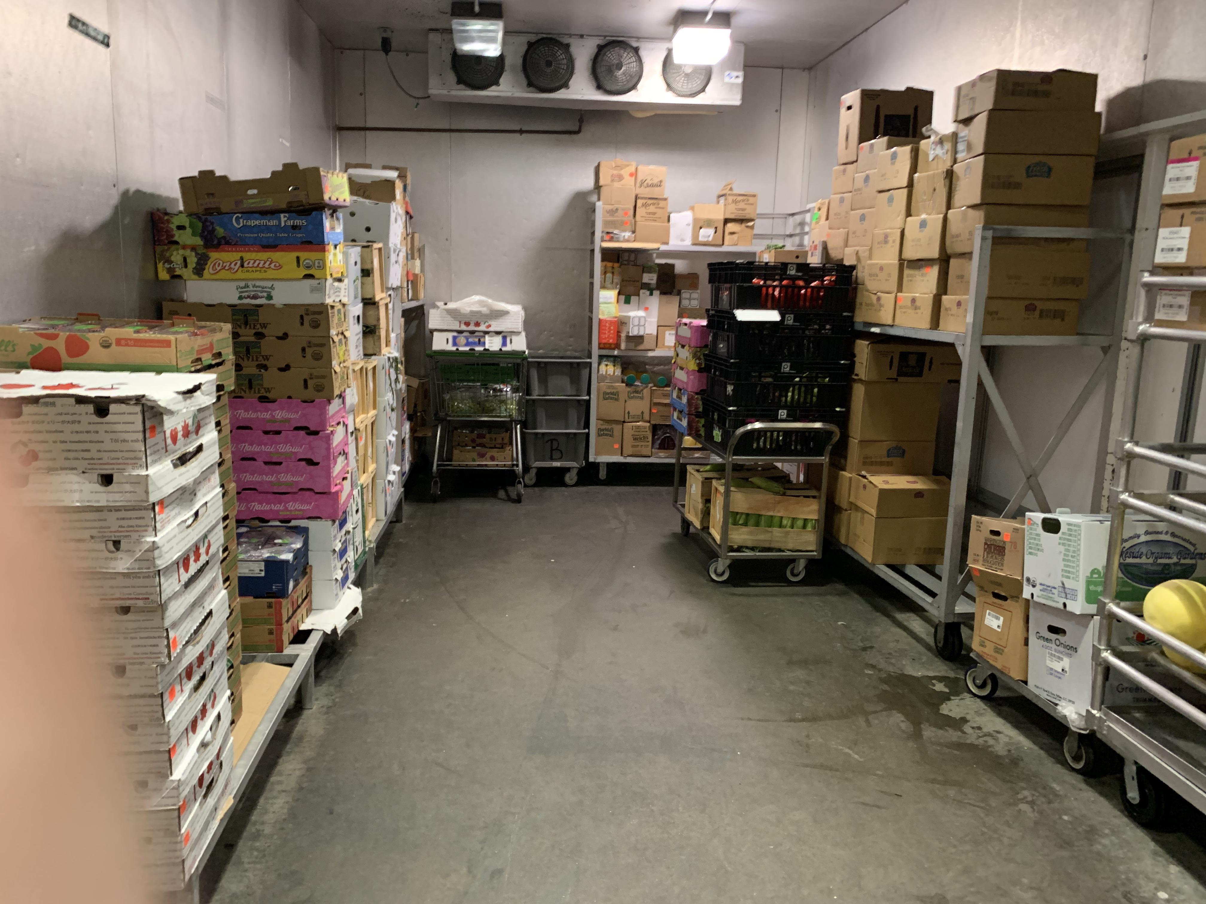 My last project was organizing the cooler. I worked hard every time I