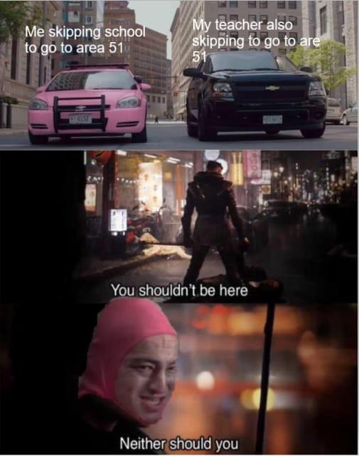 Shut up and raid titty bitty meme