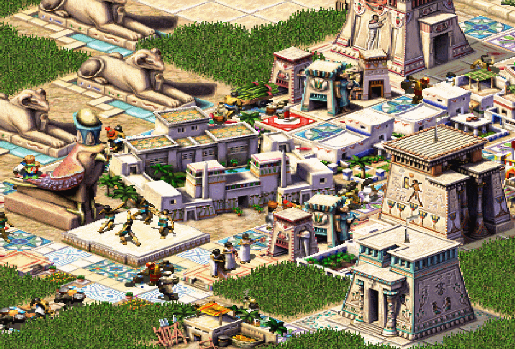 Pharaoh game housing palatial estate passlalaf