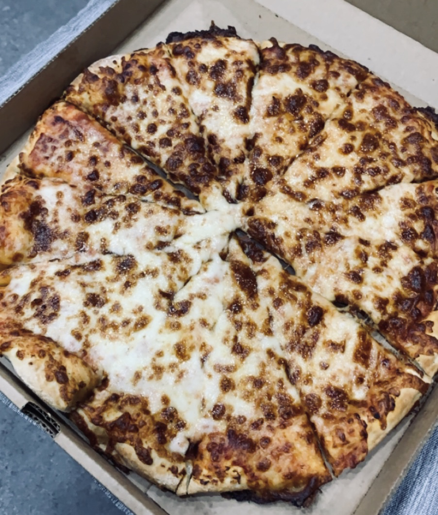 the best gas station pizza you can buy (cheese pizza from Casey’s) r/Pizza