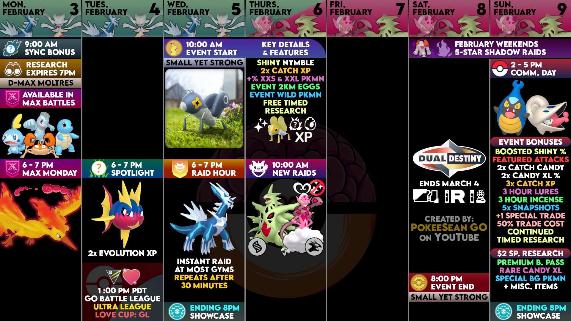 PokeeSean's Weekly Calendar Feb. 3 9 (2025) r/TheSilphRoad PokeeSean's Weekly Calendar Feb. 3 9 (2025) r/TheSilphRoad