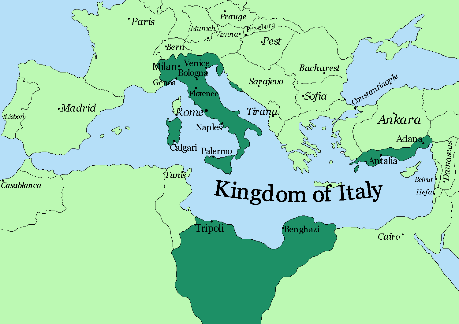 What if the Entente Won WWI? The Italian Empire r/imaginarymaps