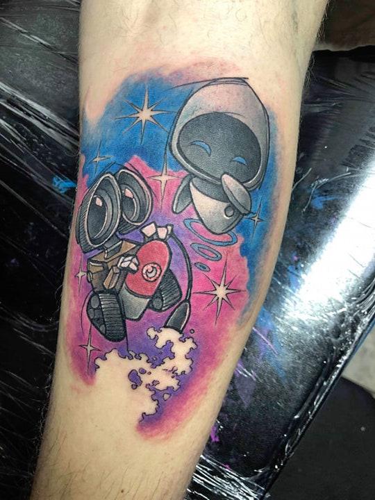 My new Walle tattoo done by Stacy at Ink Slingers in Reno
