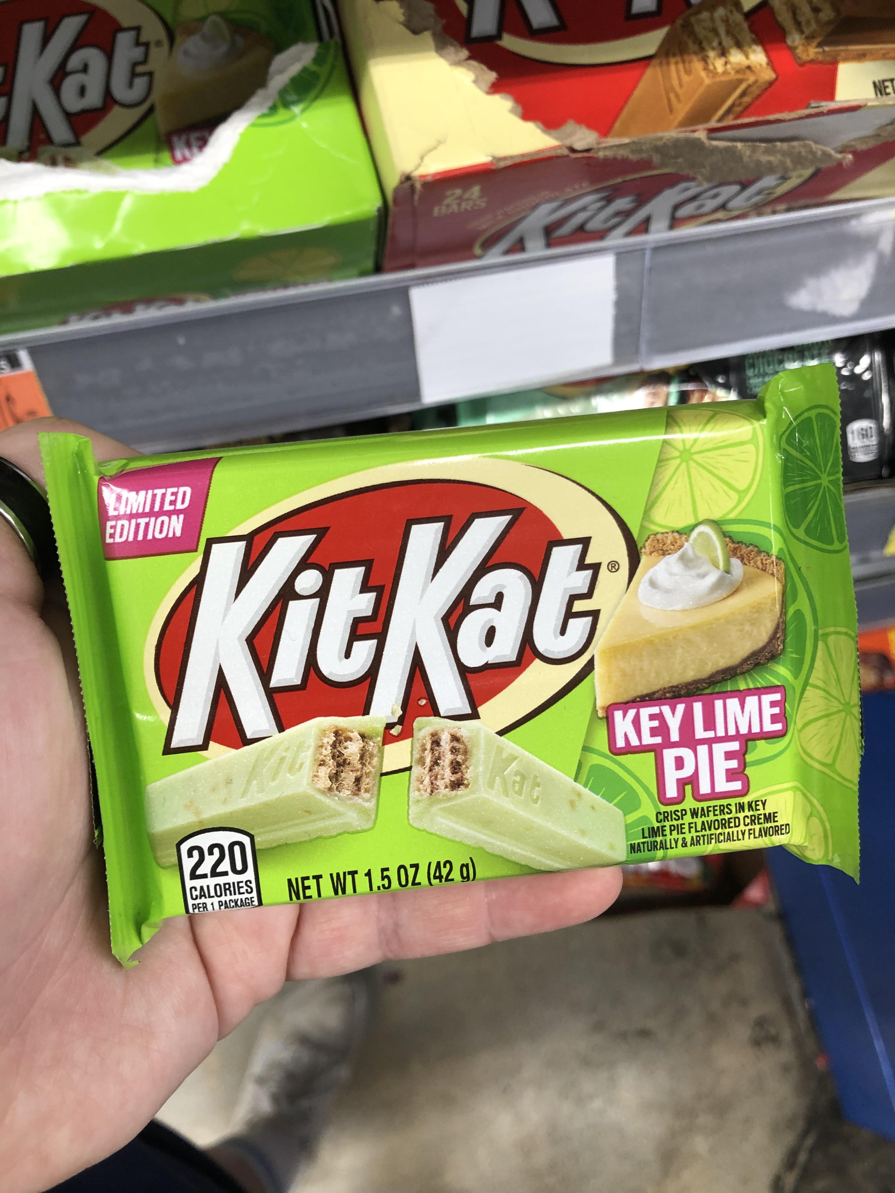 key lime pie kitkat r/snacking