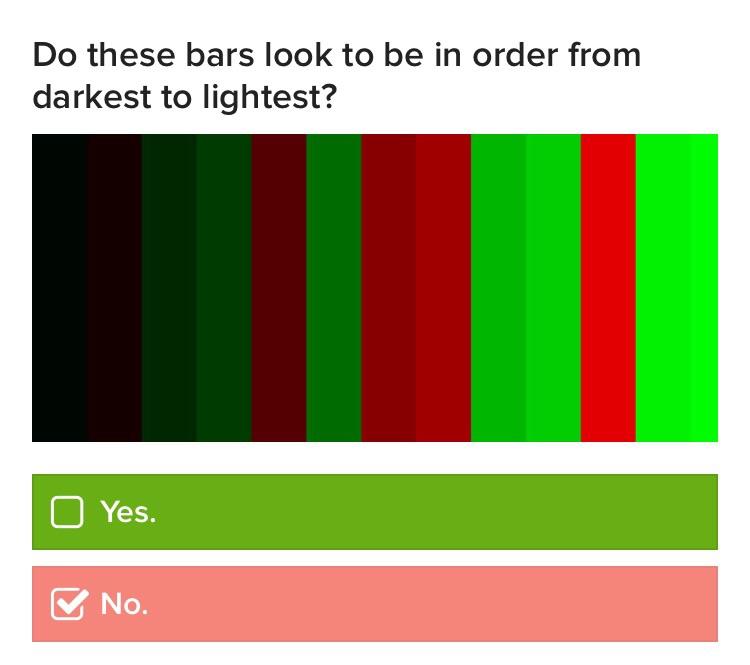 I was trolling on Buzzfeed colorblind quizzes when this question