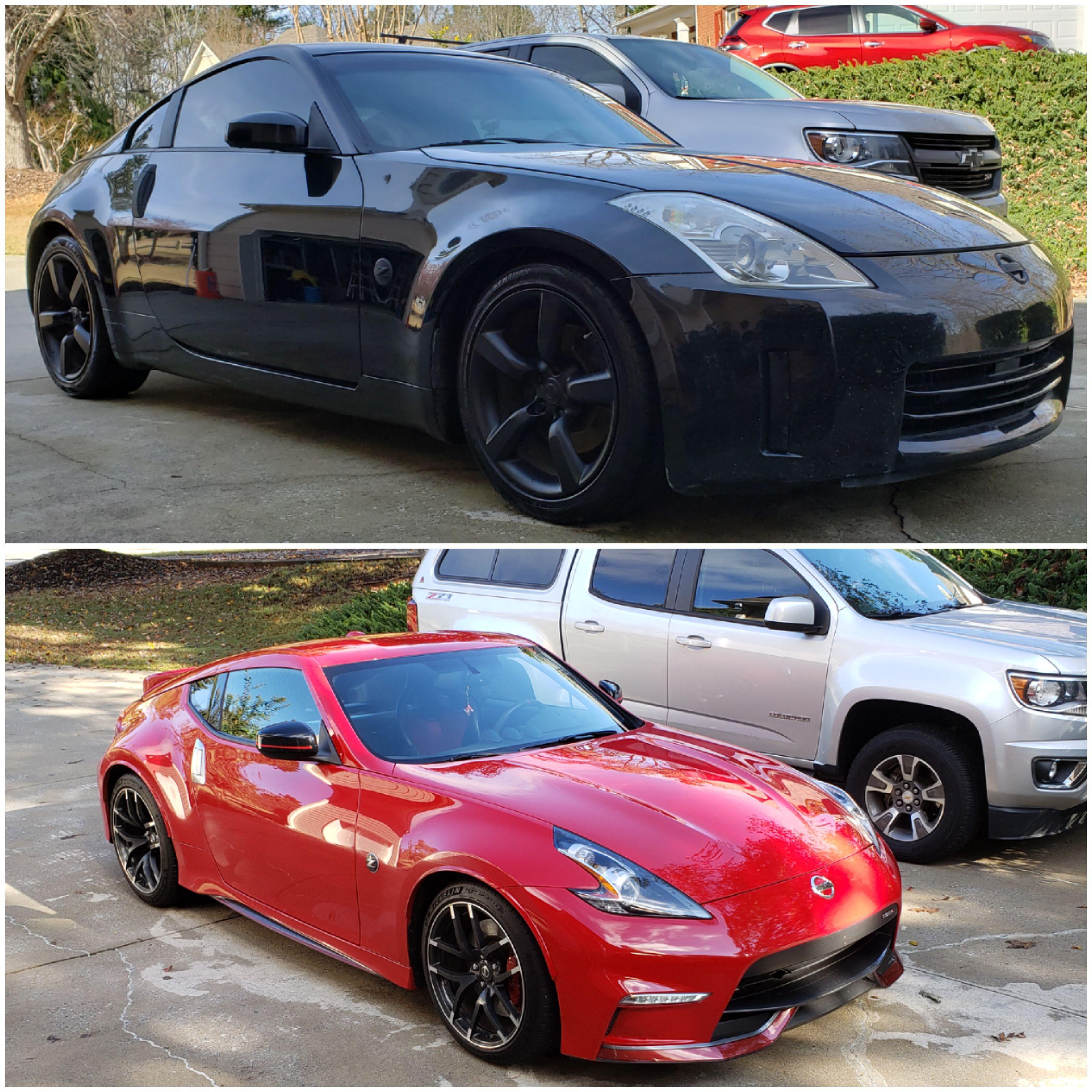 06 350Z to a 16 370Z Nismo. I'm gonna miss ol girl. See you guys around
