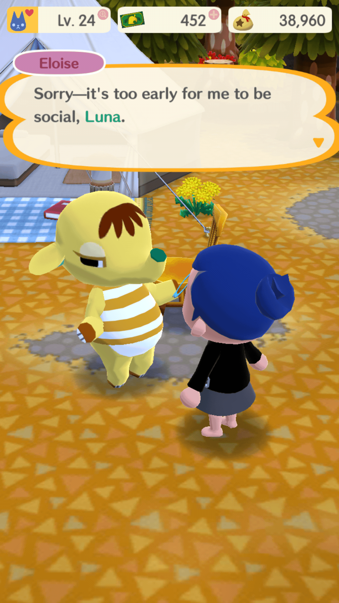 animal crossing eloise gift Game Dimension