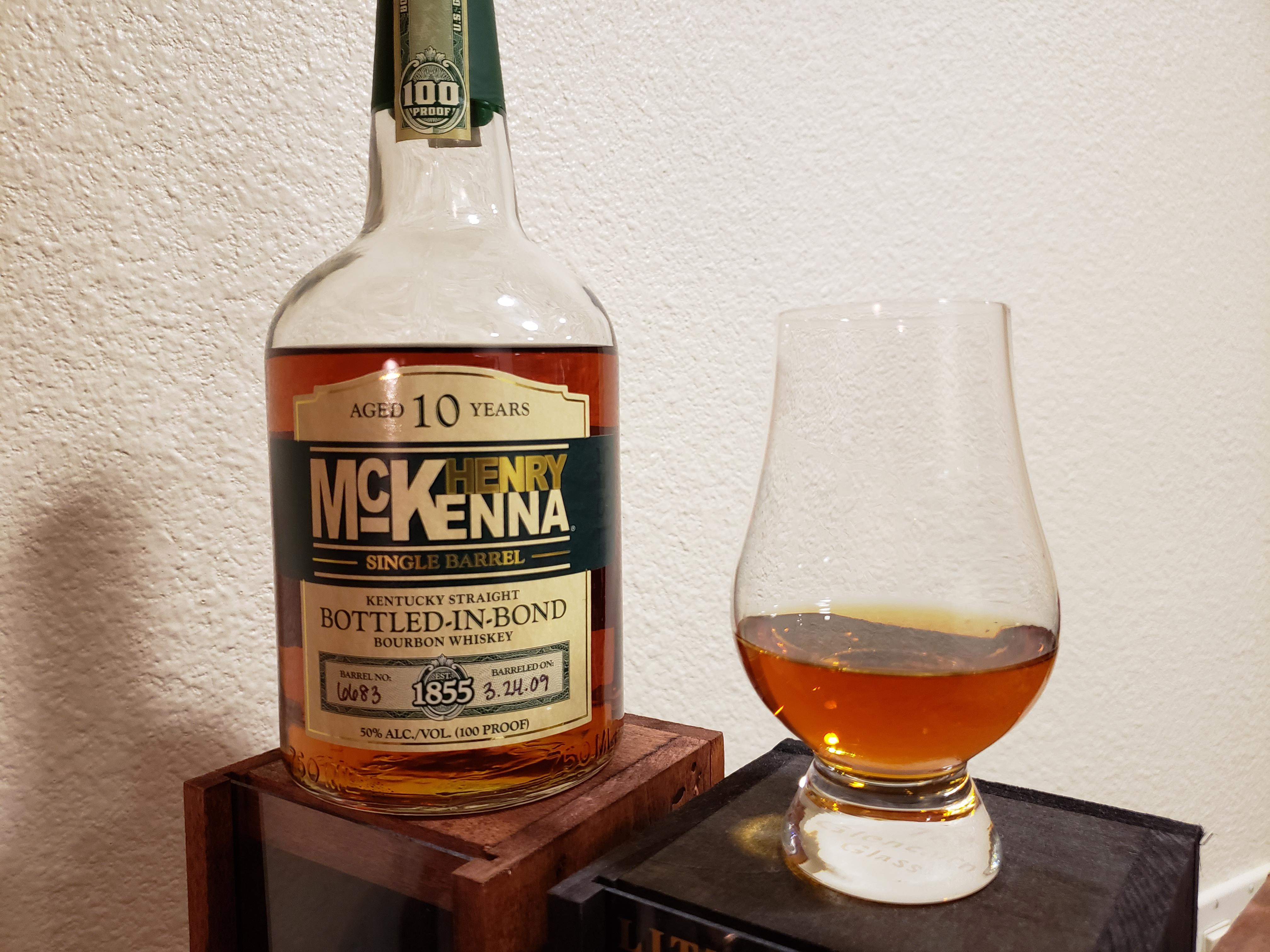 Review 11 Henry McKenna 10 Year Bottled in Bond bourbon