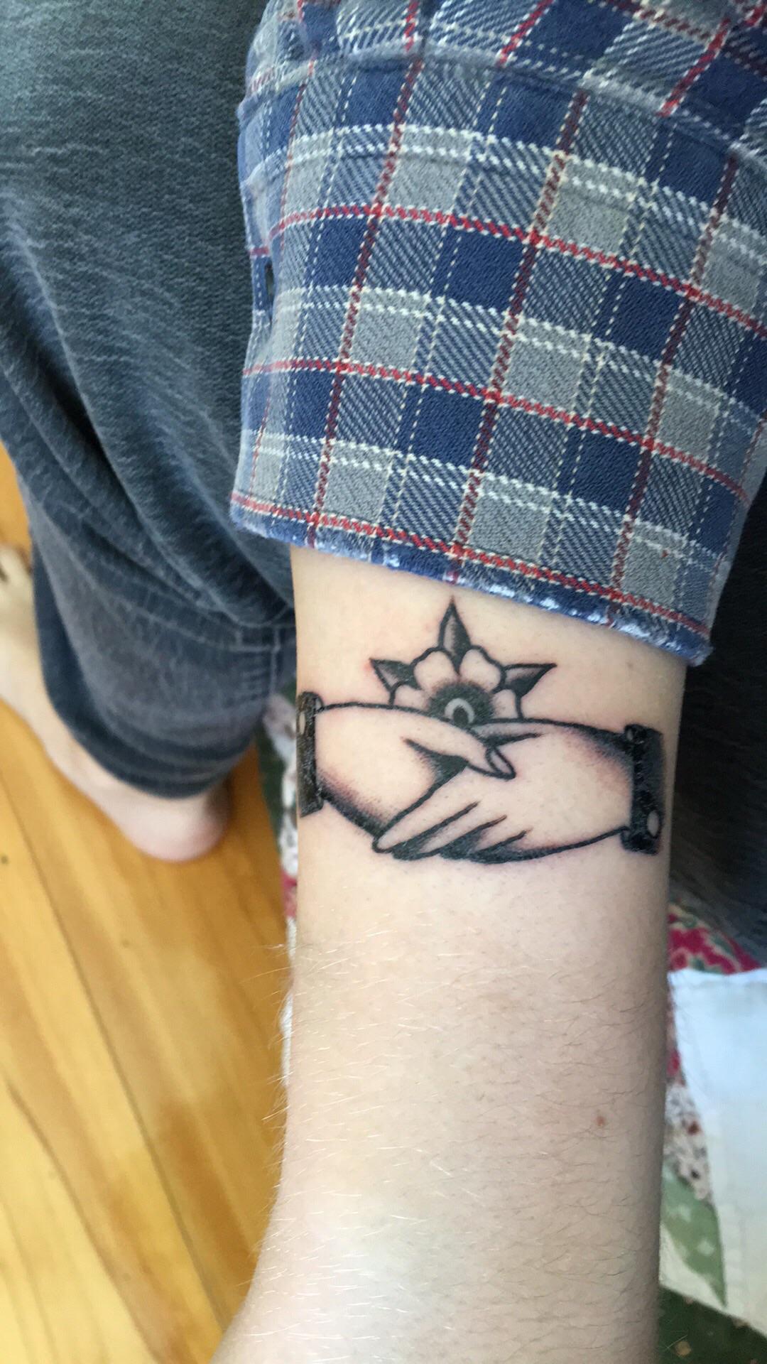 Done by Esther Mulders XS Tattoo and Piercing MTL My first