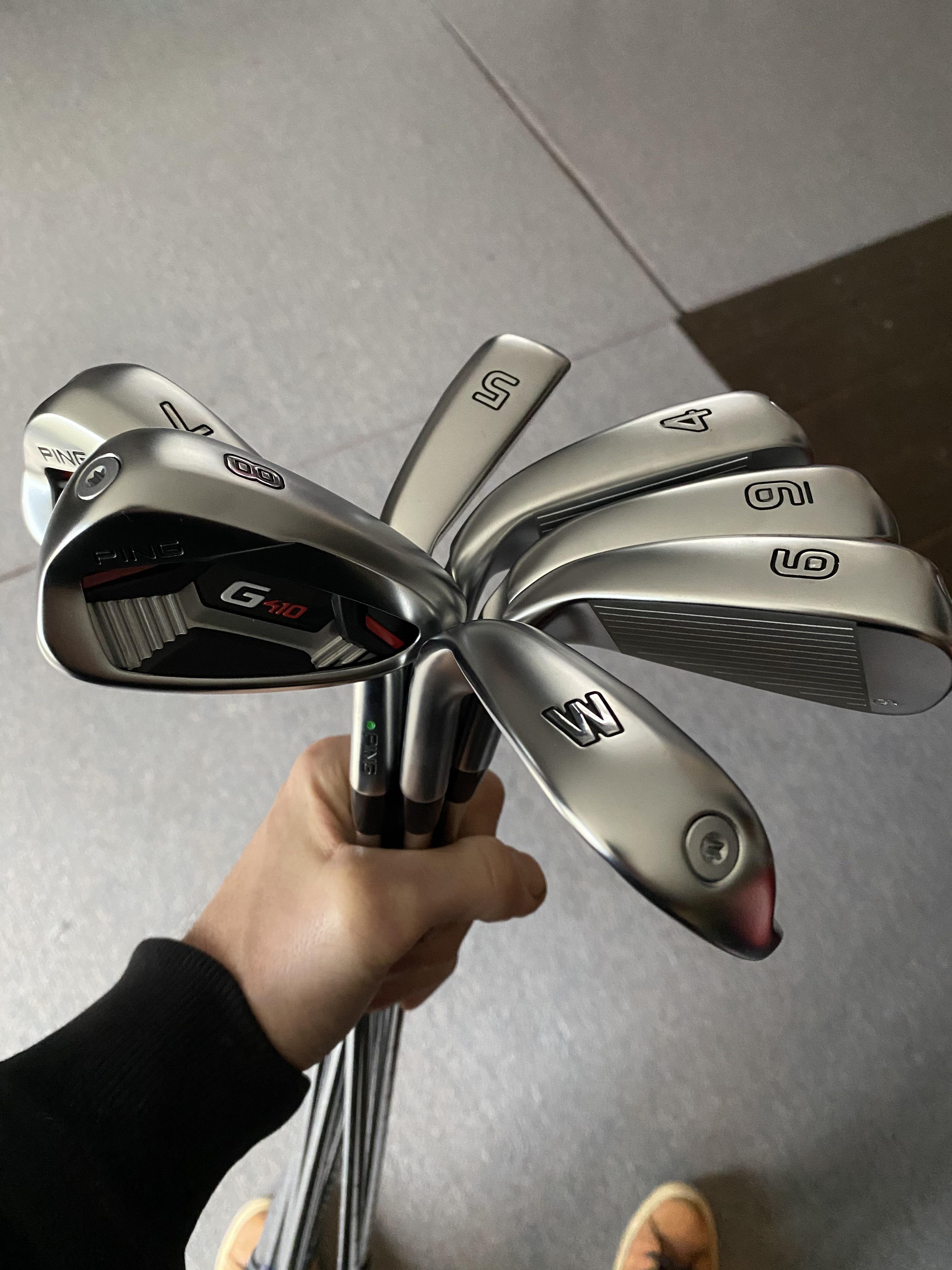 Just arrived! First professional fitting, first new irons, so stoked