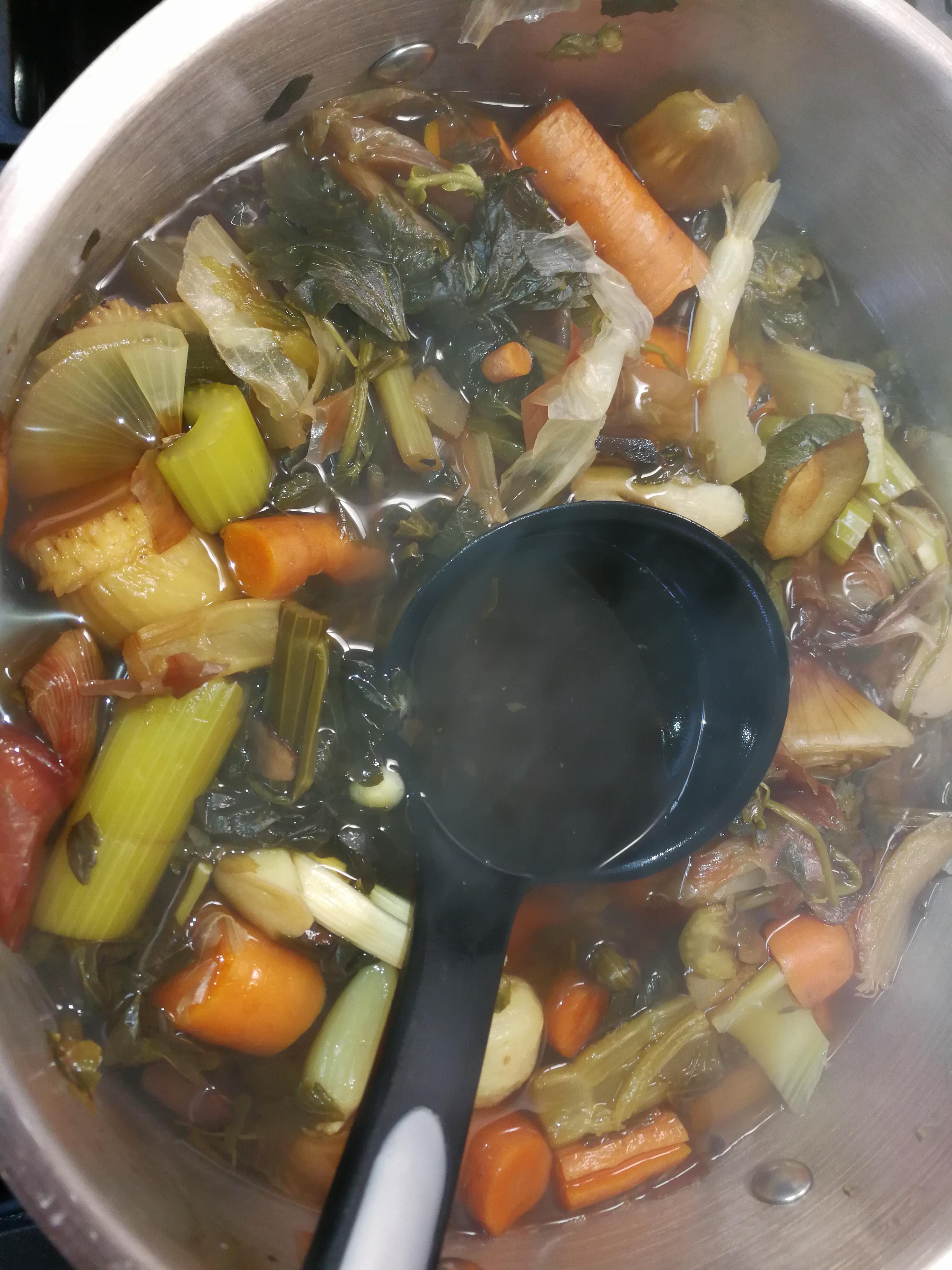 [Homemade] vegetable stock r/food