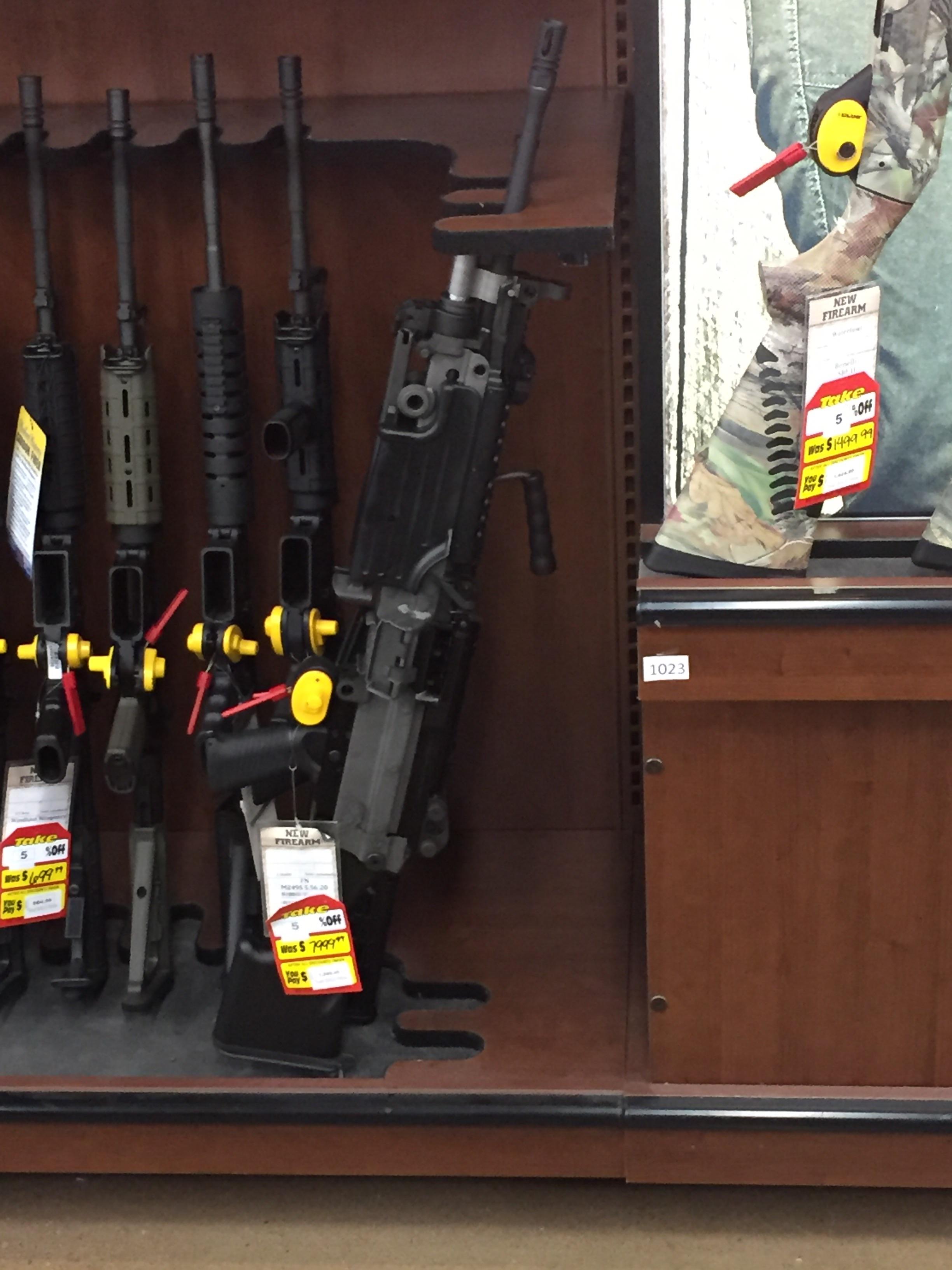 Gander selling a semiauto SAW smh. r/USMC