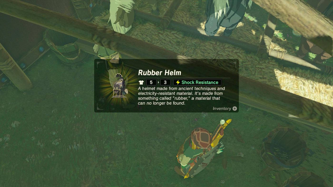 so, why can rubber no longer be found in botw? r/botw