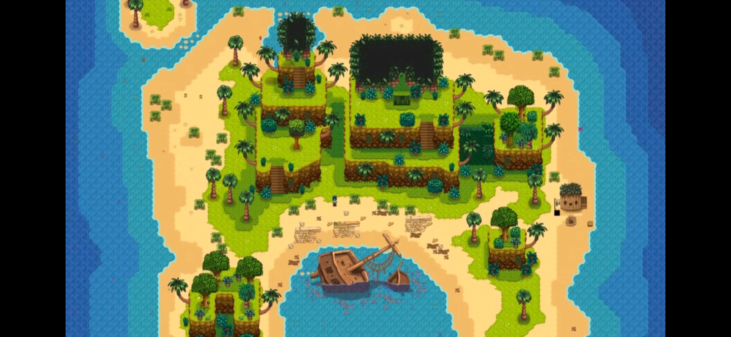 Found a secret map in stardew valley. I was looking for some files in