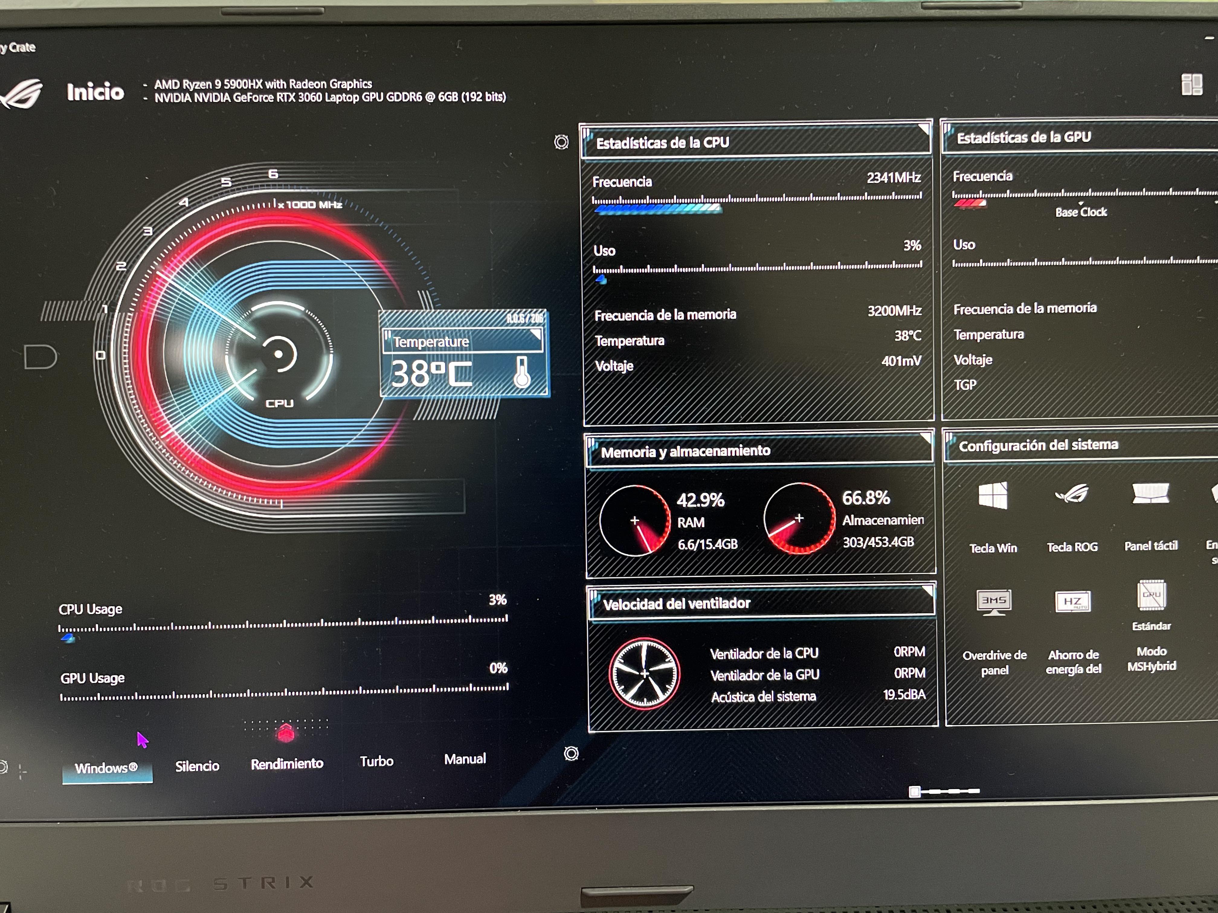 Is normal that the fans aren’t working at this temperature? r/ASUSROG