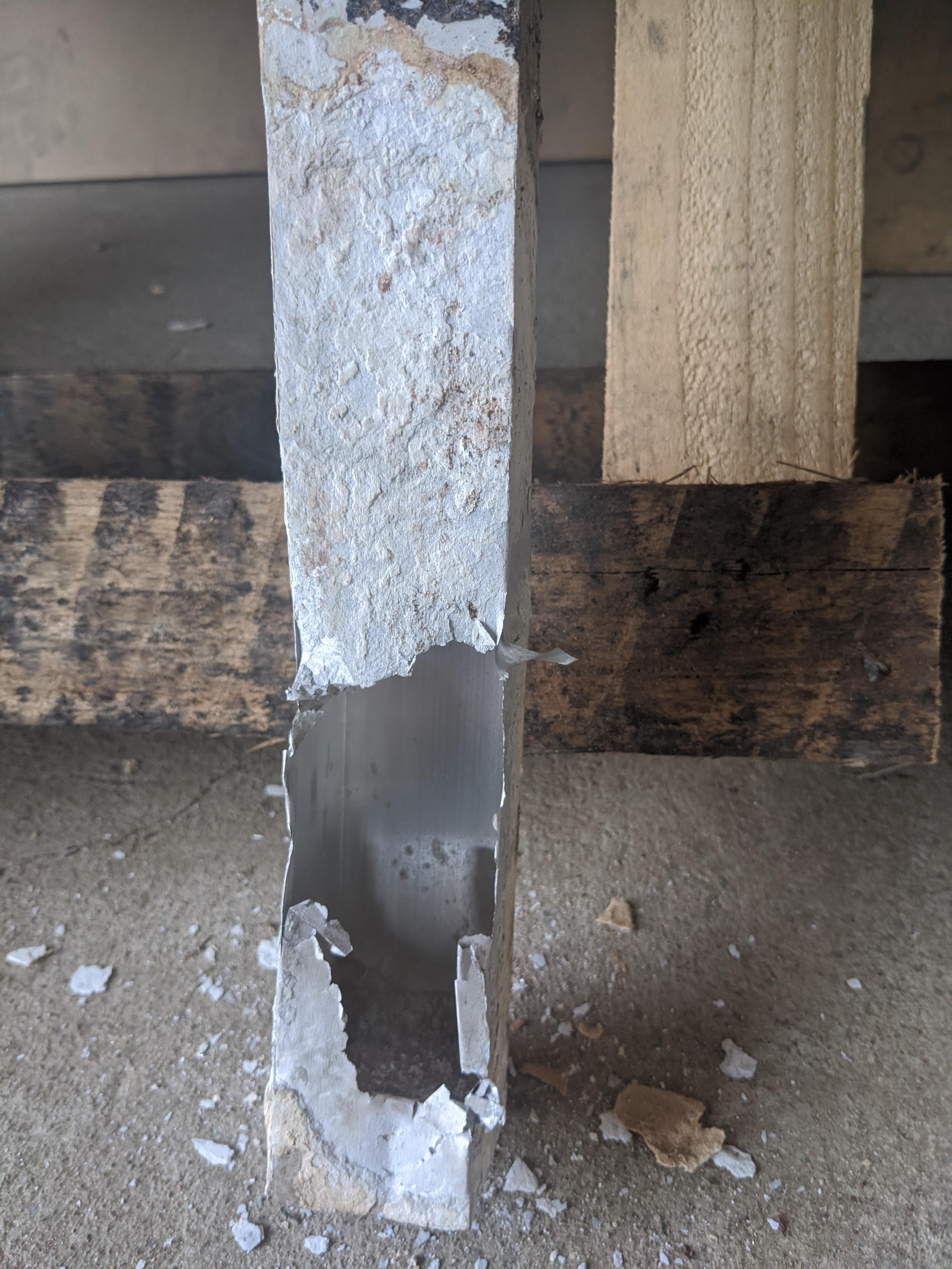 Aluminium in concrete eh? r/Skookum