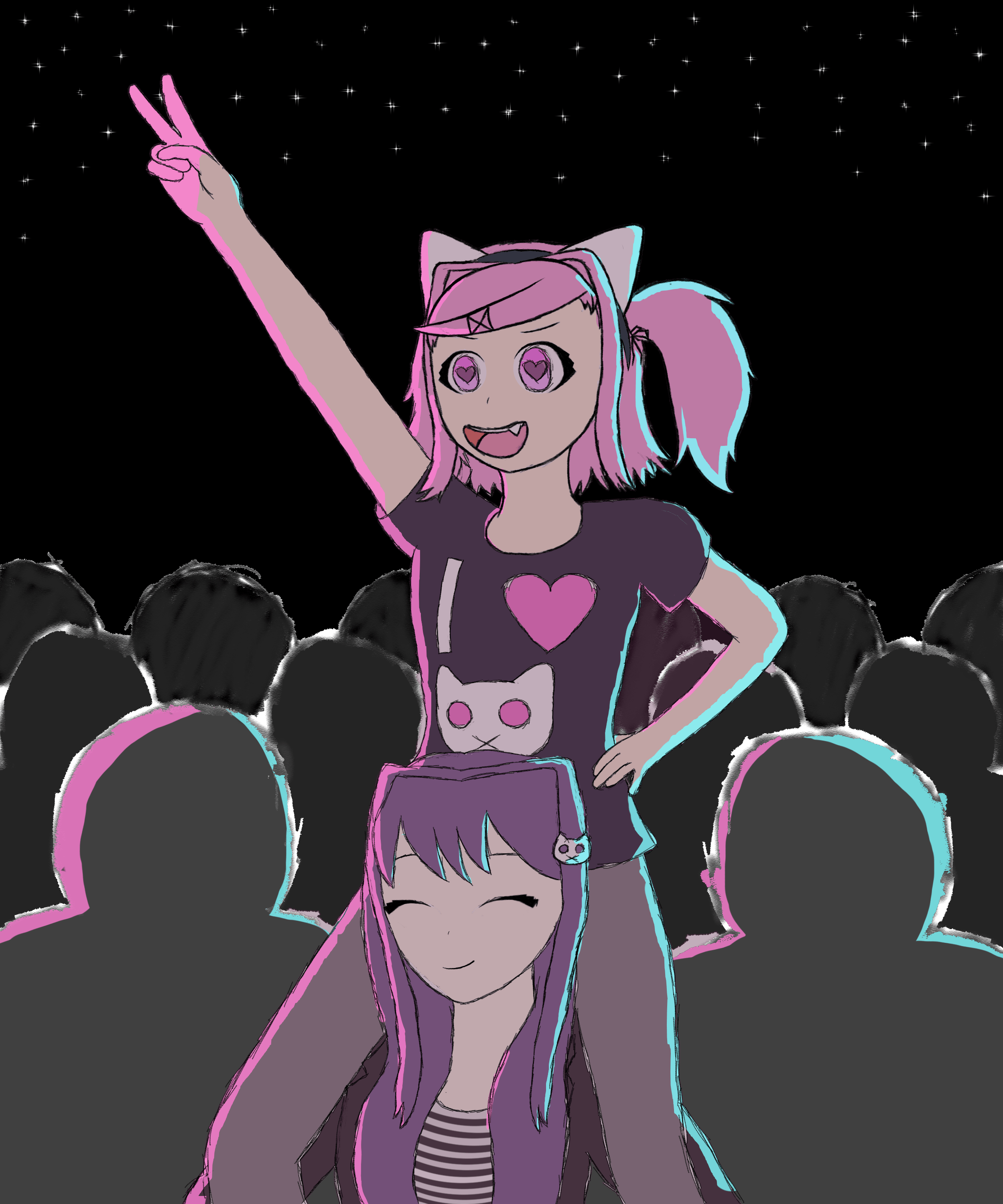 C'mon Yuri, the show's starting! DDLC