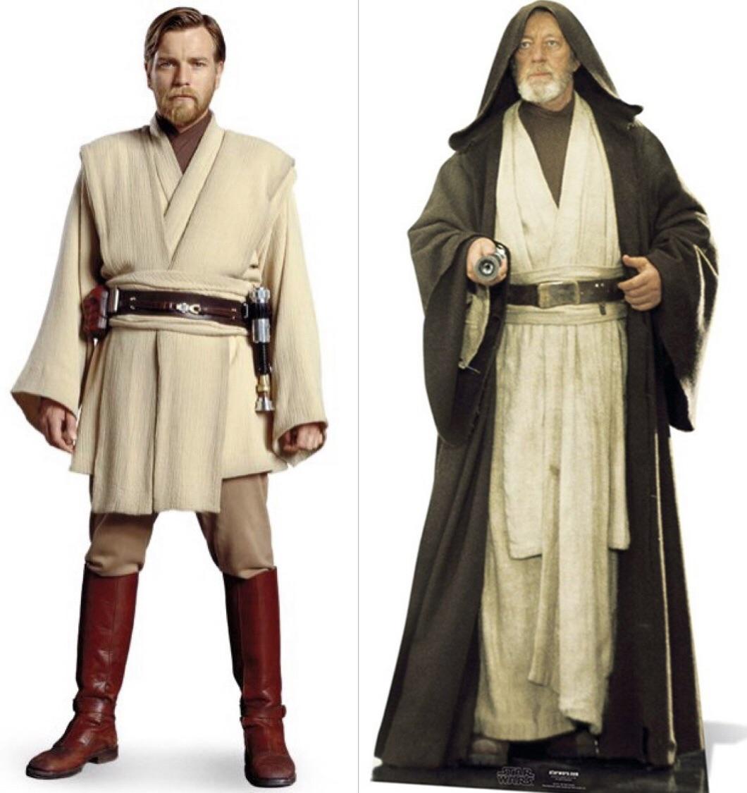 What exactly was Obiwan wearing by the time A New Hope came around