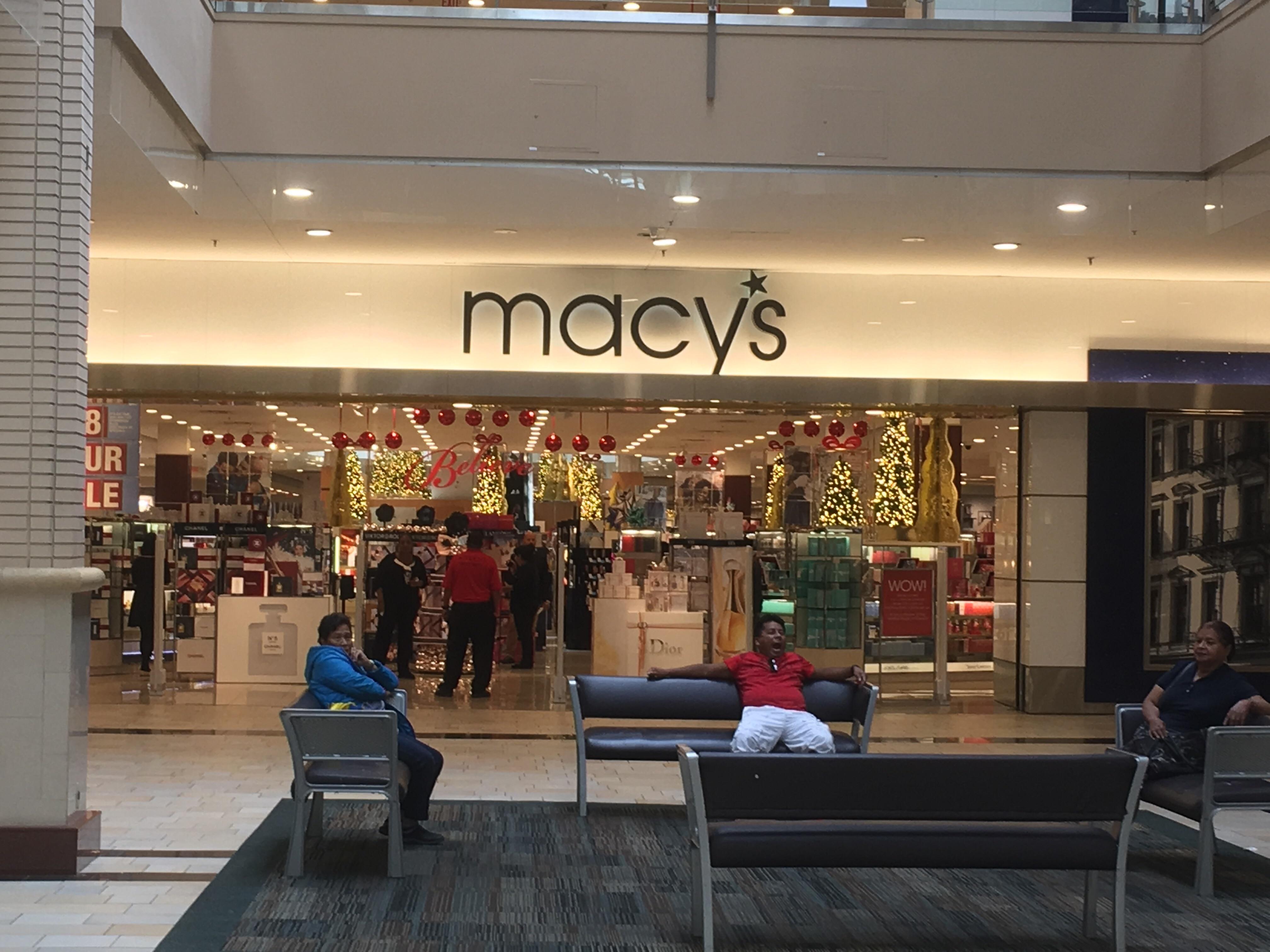 Christmas decorations already at Macy’s. r/jerseycity