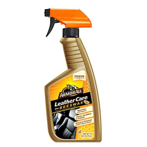 [Amazon] Armor All Car Leather Cleaner Spray, Beeswax Leather Care Spray for Cars, Trucks