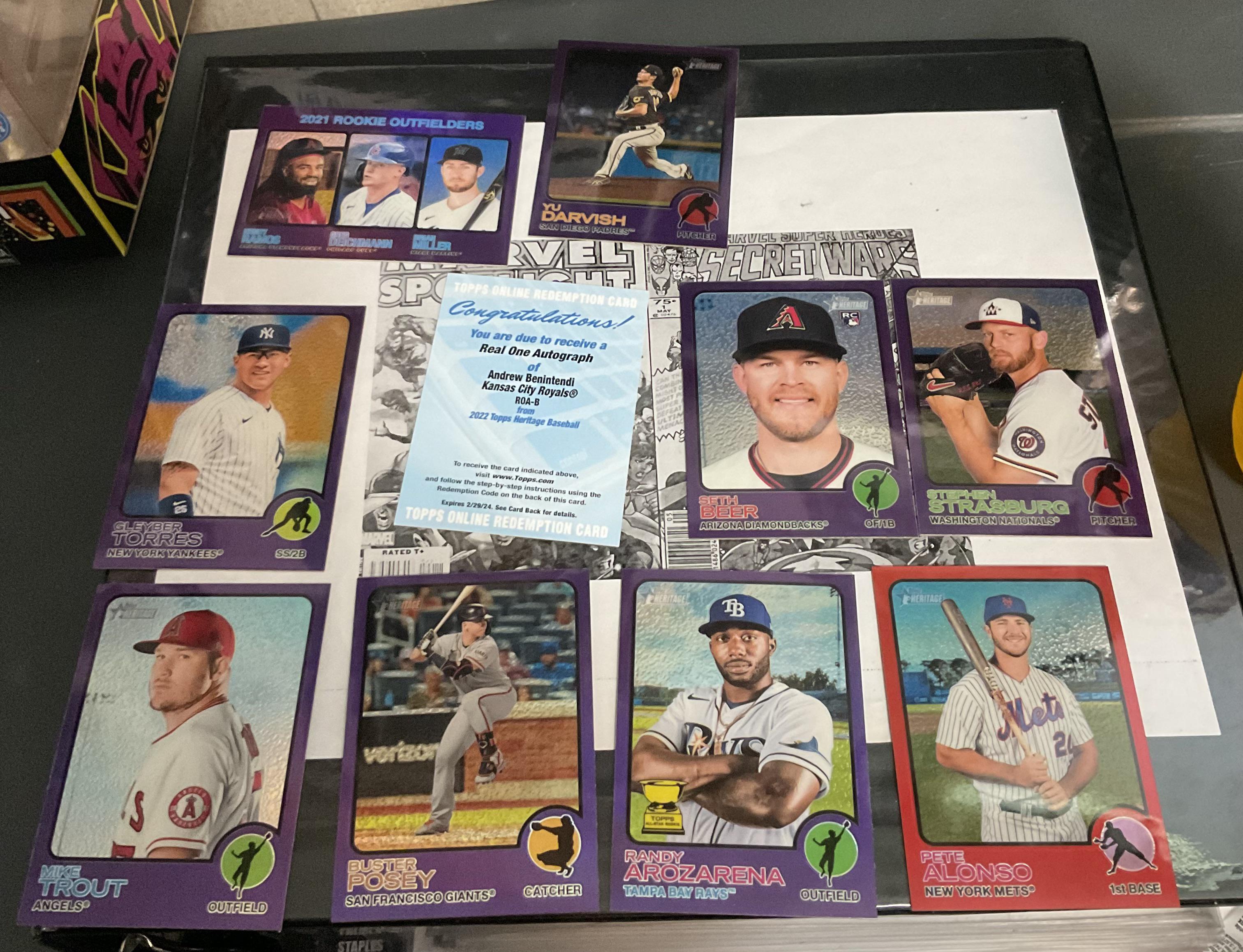 Todays pull from Wal Greens r/baseballcards