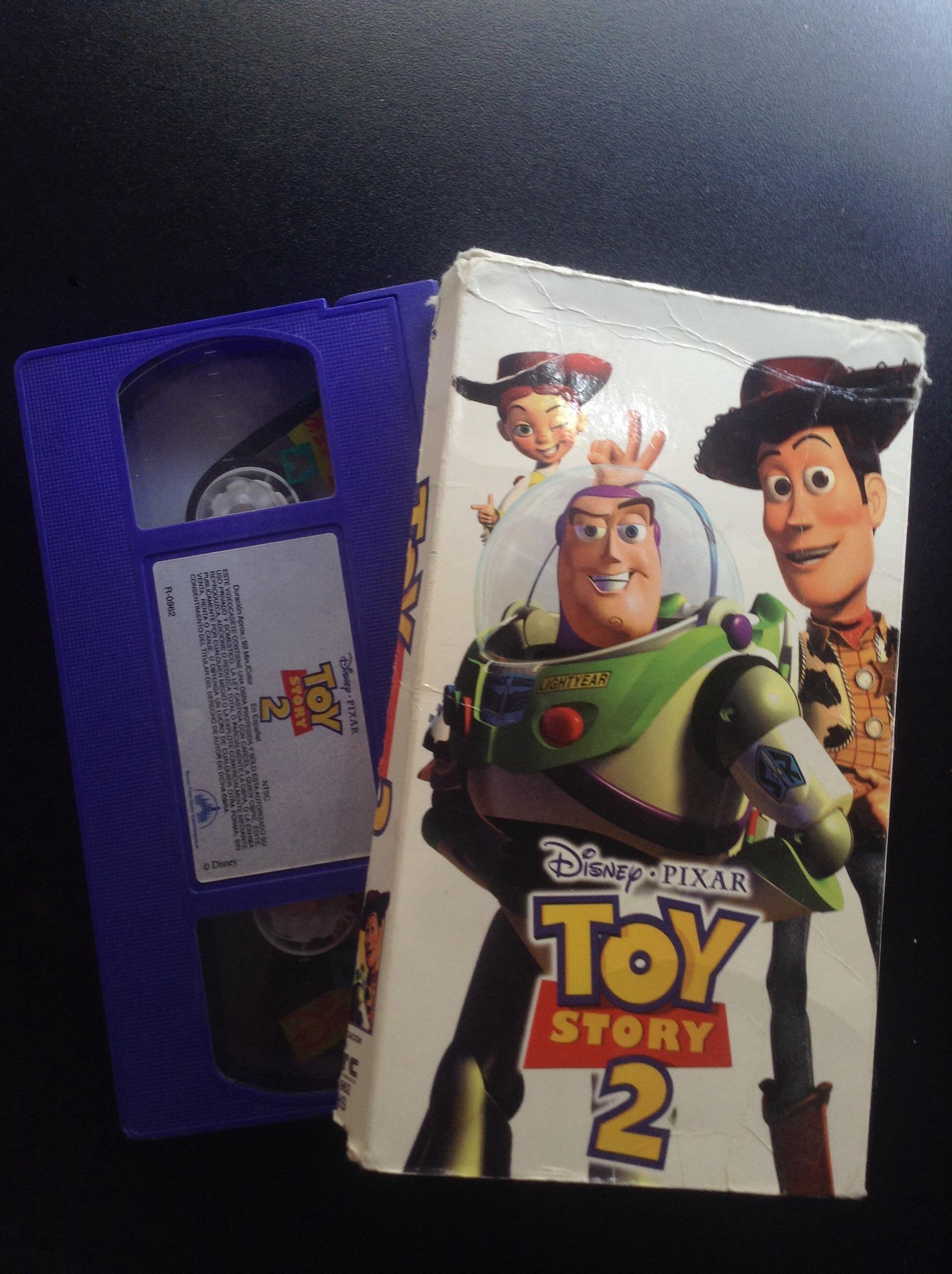 I found the Toy Story 2 VHS behind my movie stand r/nostalgia