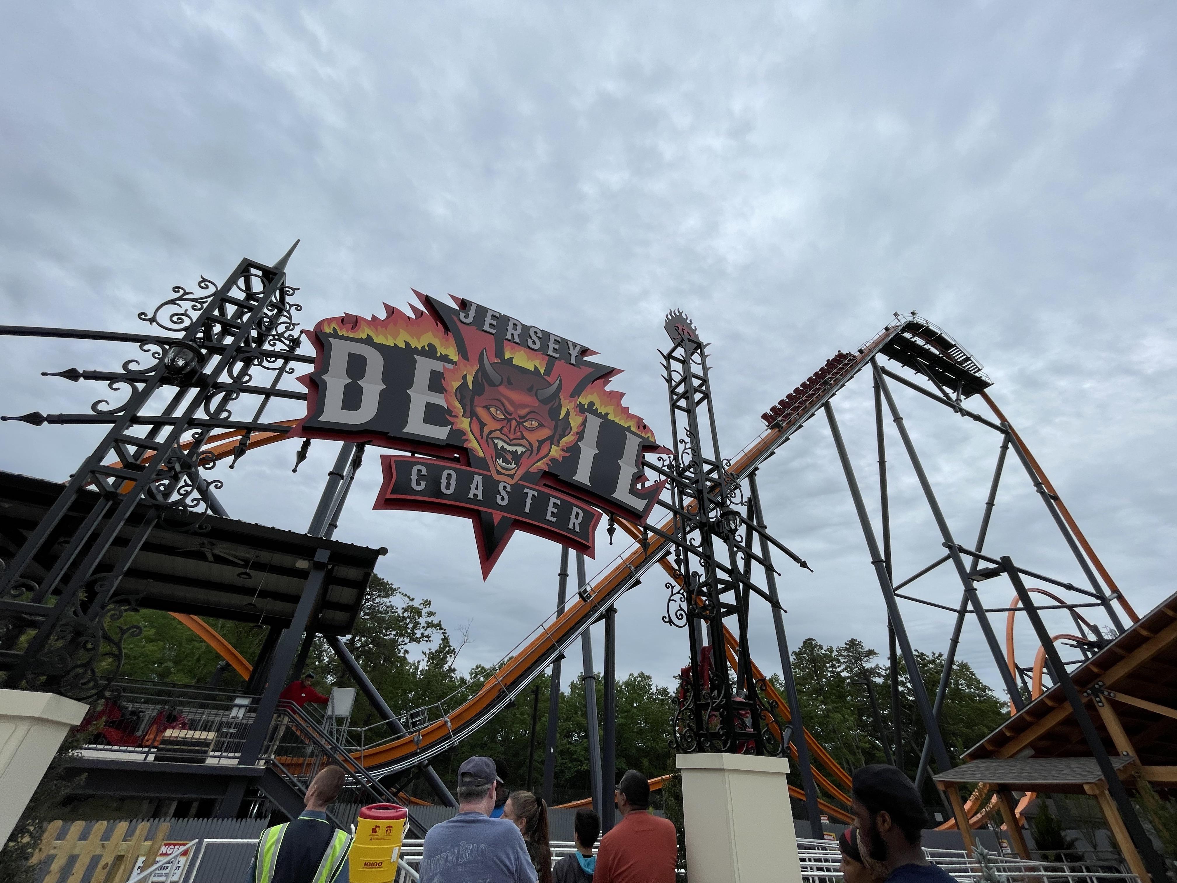 Jersey Devil Coaster (Pro tip RMC engineers onsite and
