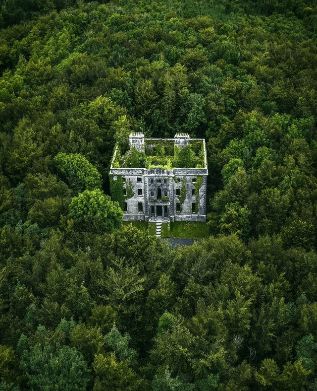 Moore Hall on Muckloon Hill, Ireland AbandonedBeauties