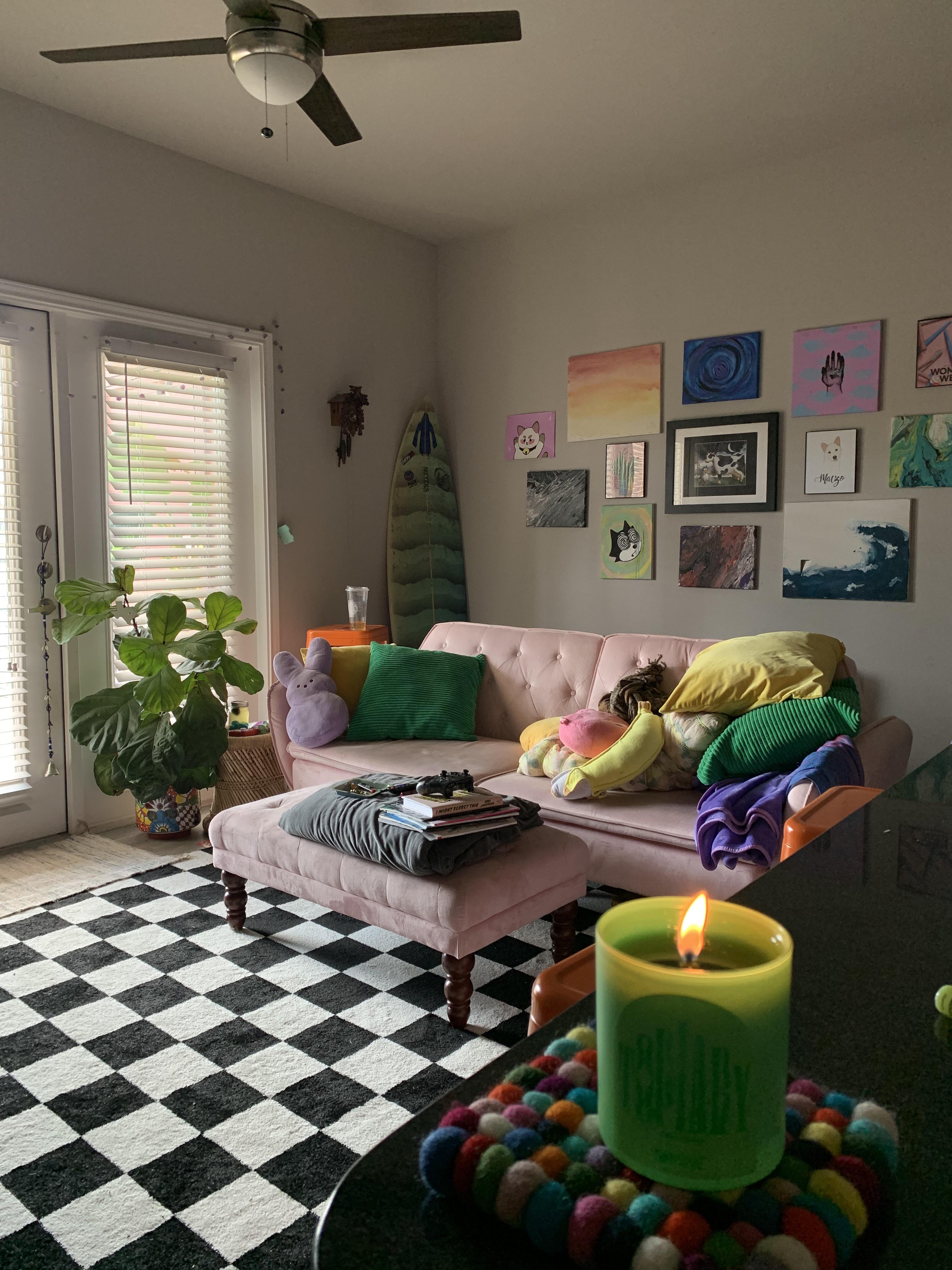 My colorful cozy spot 🥰 CozyPlaces