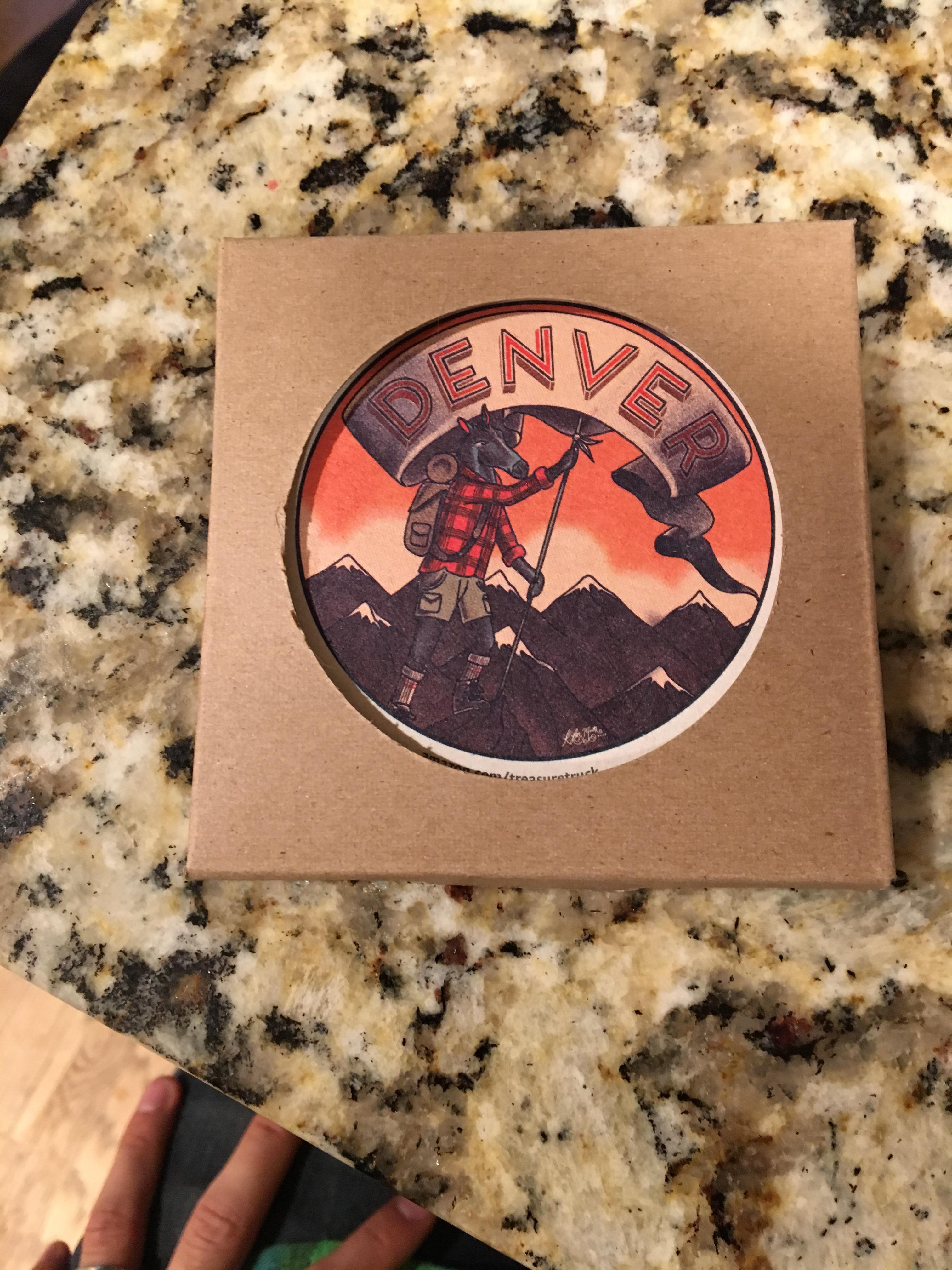 From the Amazon Treasure Truck in town today. r/Denver