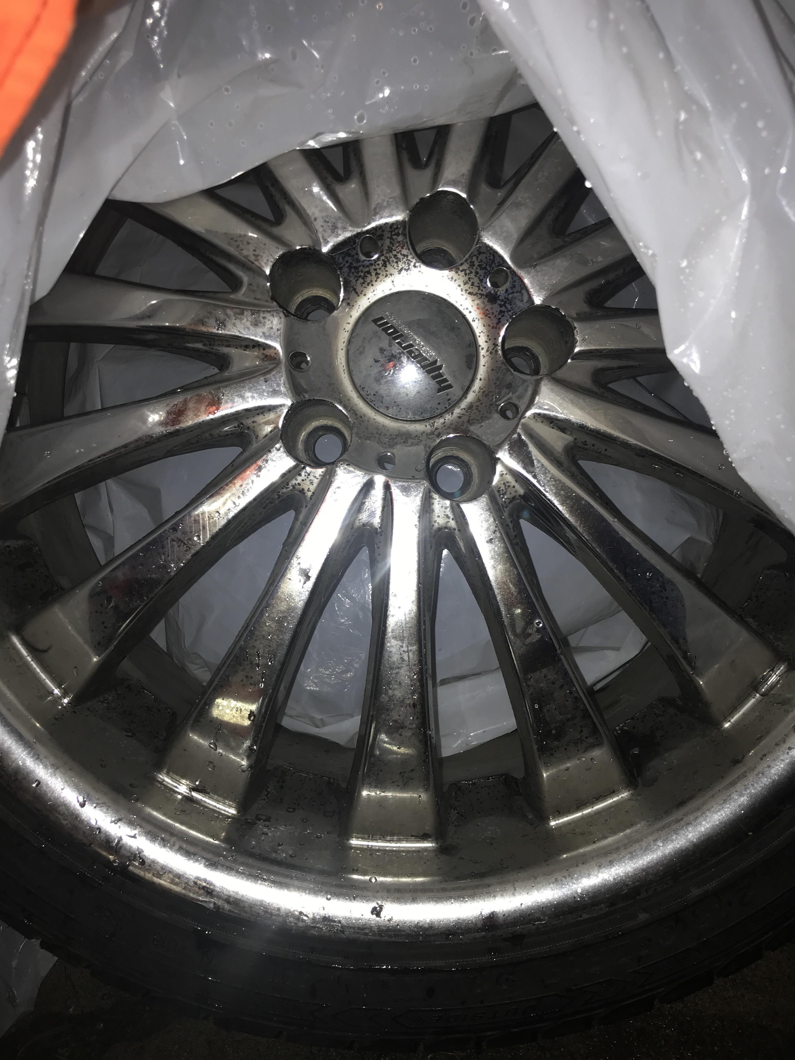 Is it possible to get chrome color back on my rims, its fading away r/Wheels