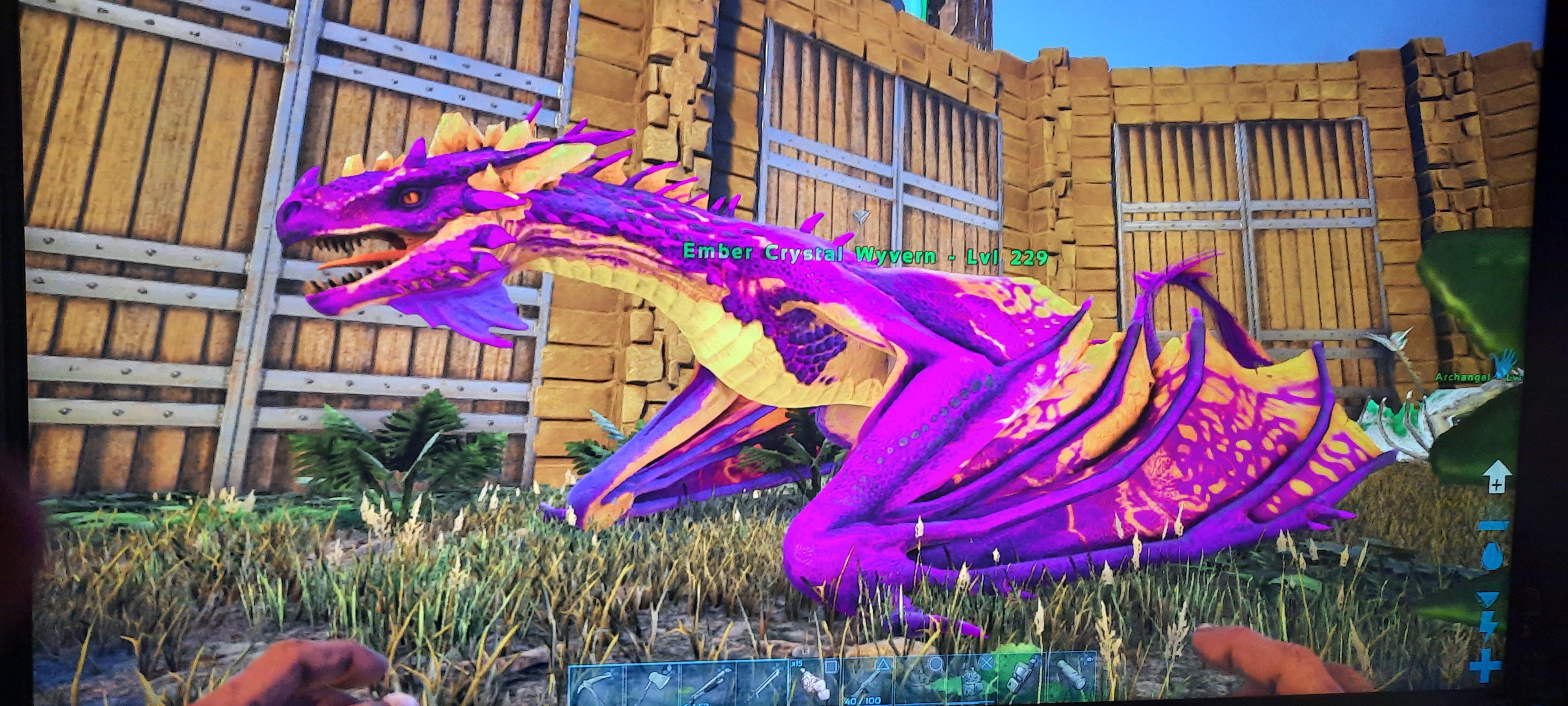 Was breeding Wyverns and was blessed with this beauty. r/ARK