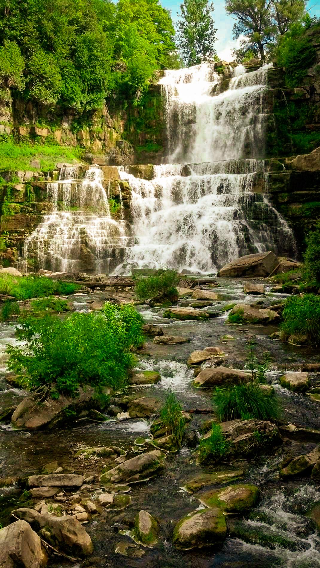 Chittenango Falls Cazenovia, New York, USA travel and rhum