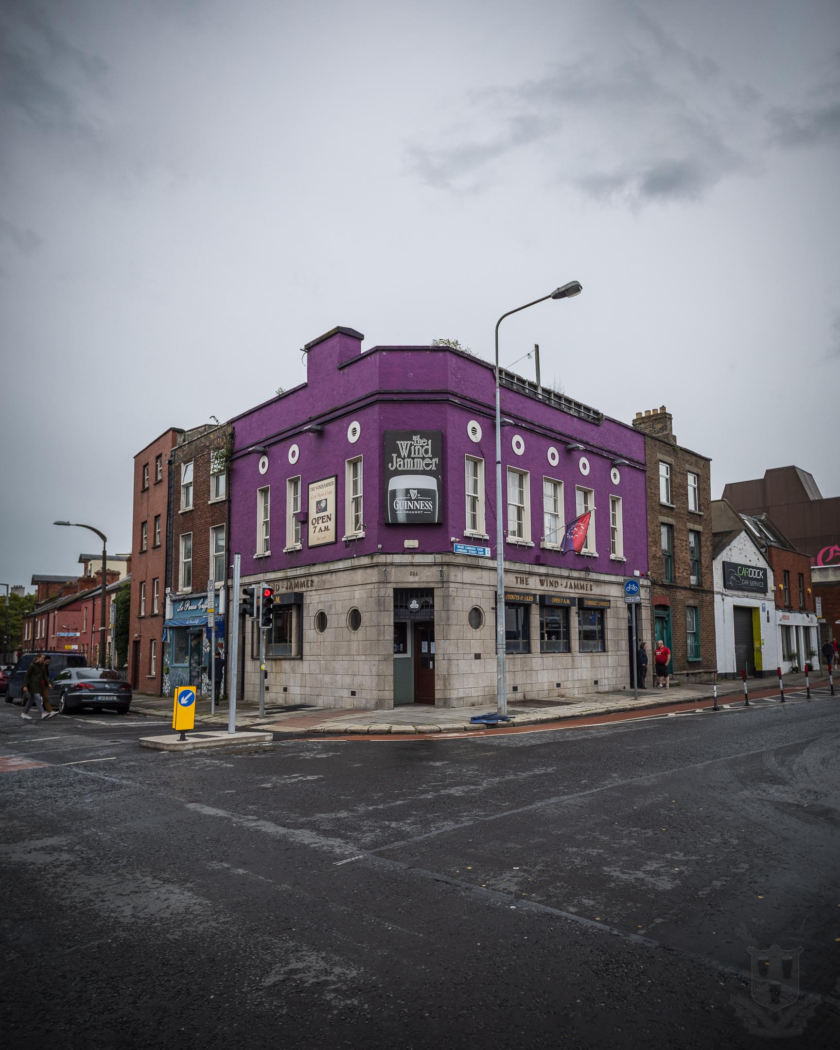 The Wind Jammer Pub, Lombard Street, Dublin 2. One of the 11 remaining