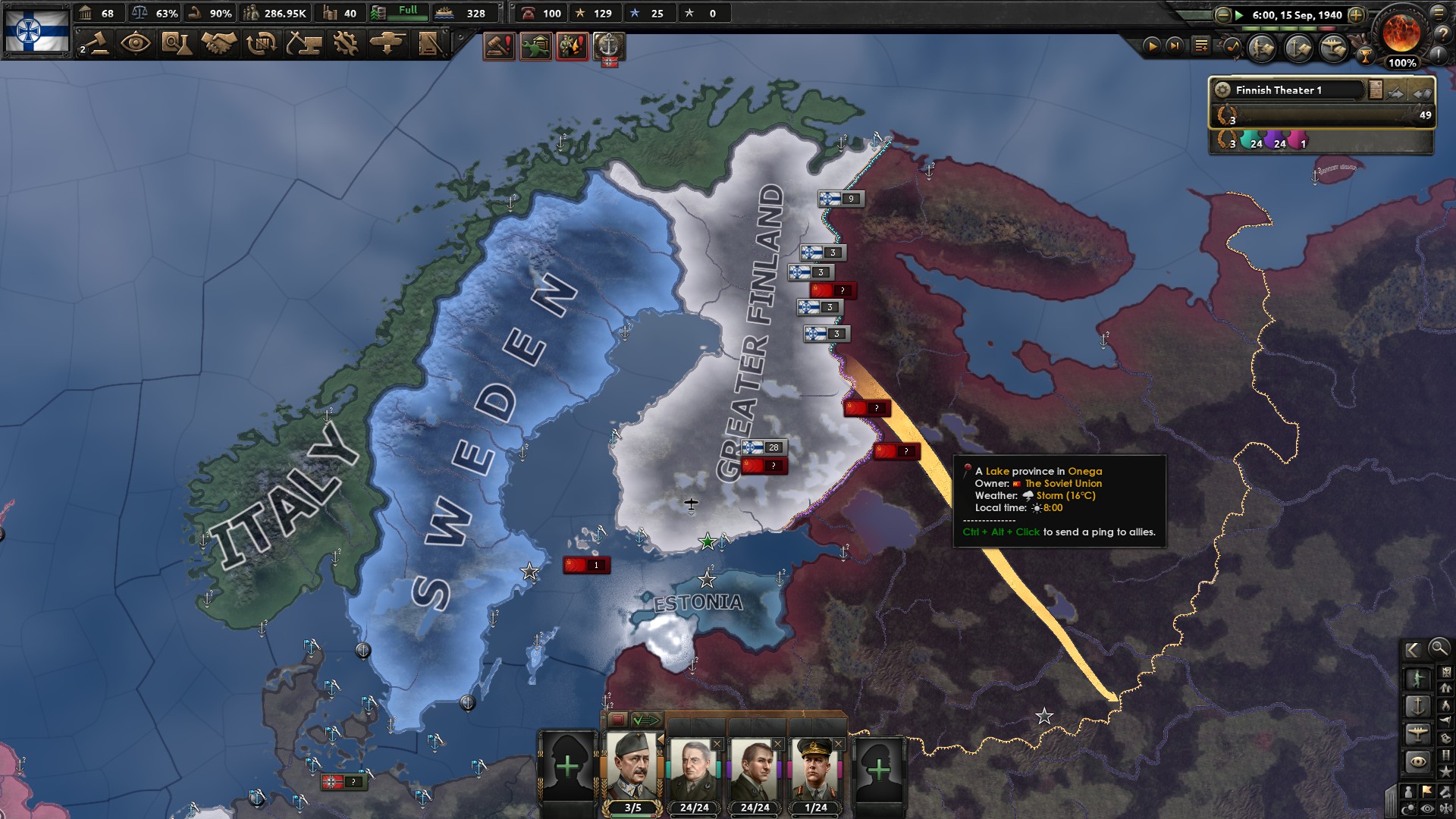 Ah I too remember the time when Norway fell to the Italians. r/hoi4