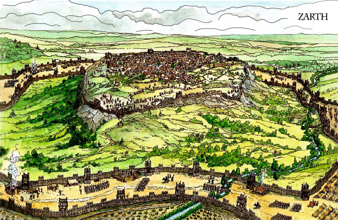 Siege of Alesia 52 BC Gaul / Modernday France r/papertowns