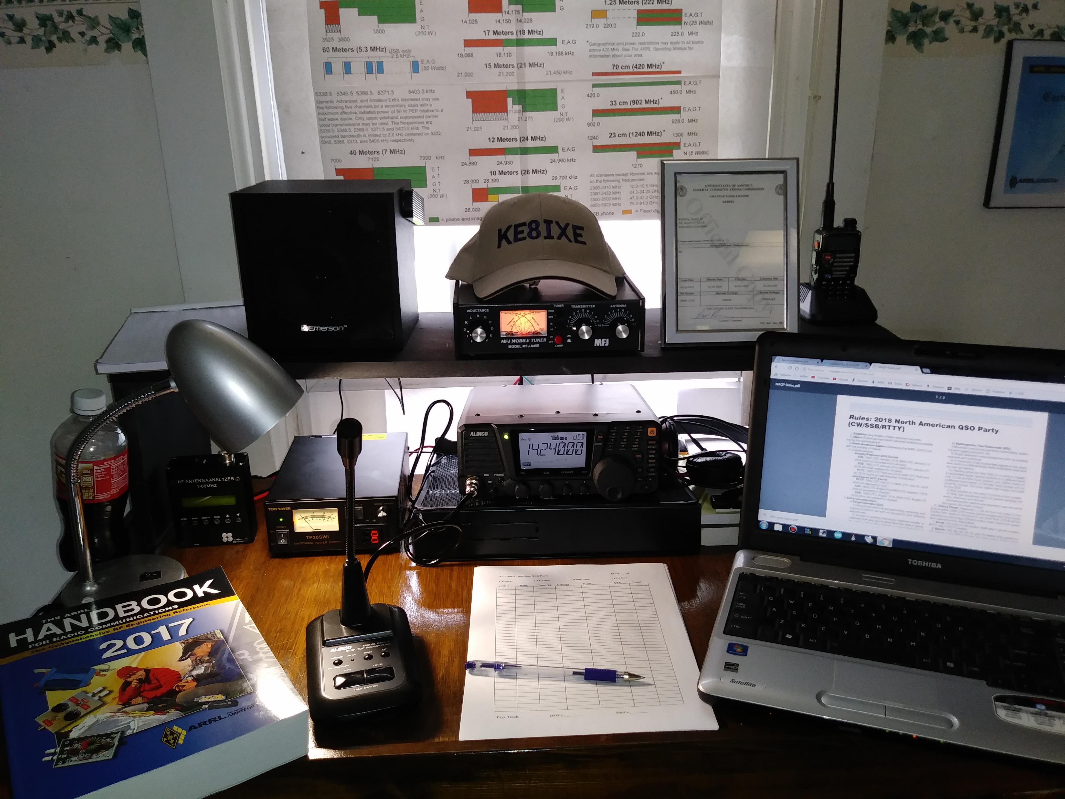 Ready for the Nationwide QSO Party r/amateurradio