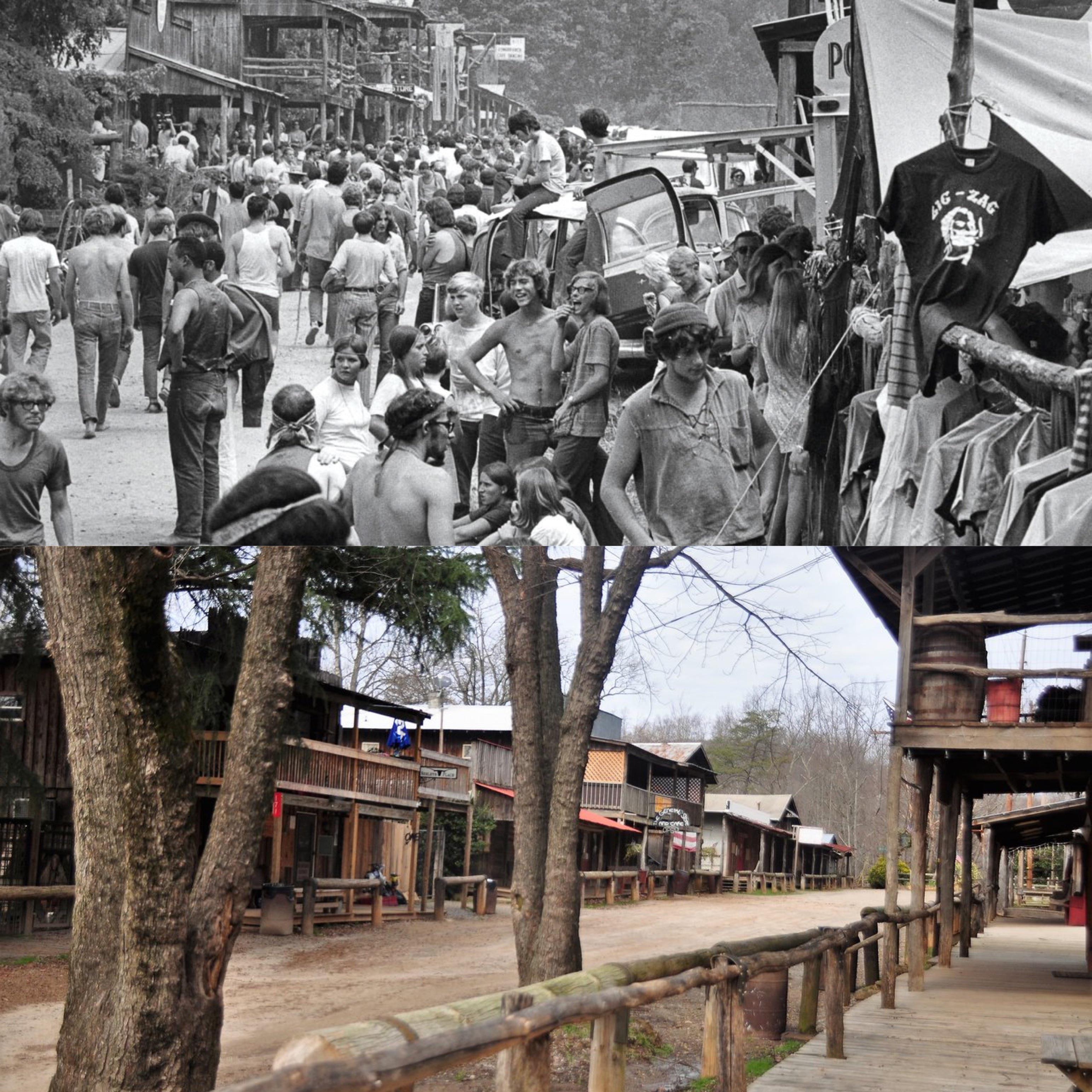 July 1970/January 2021 Love Valley, North Carolina r/OldPhotosInRealLife