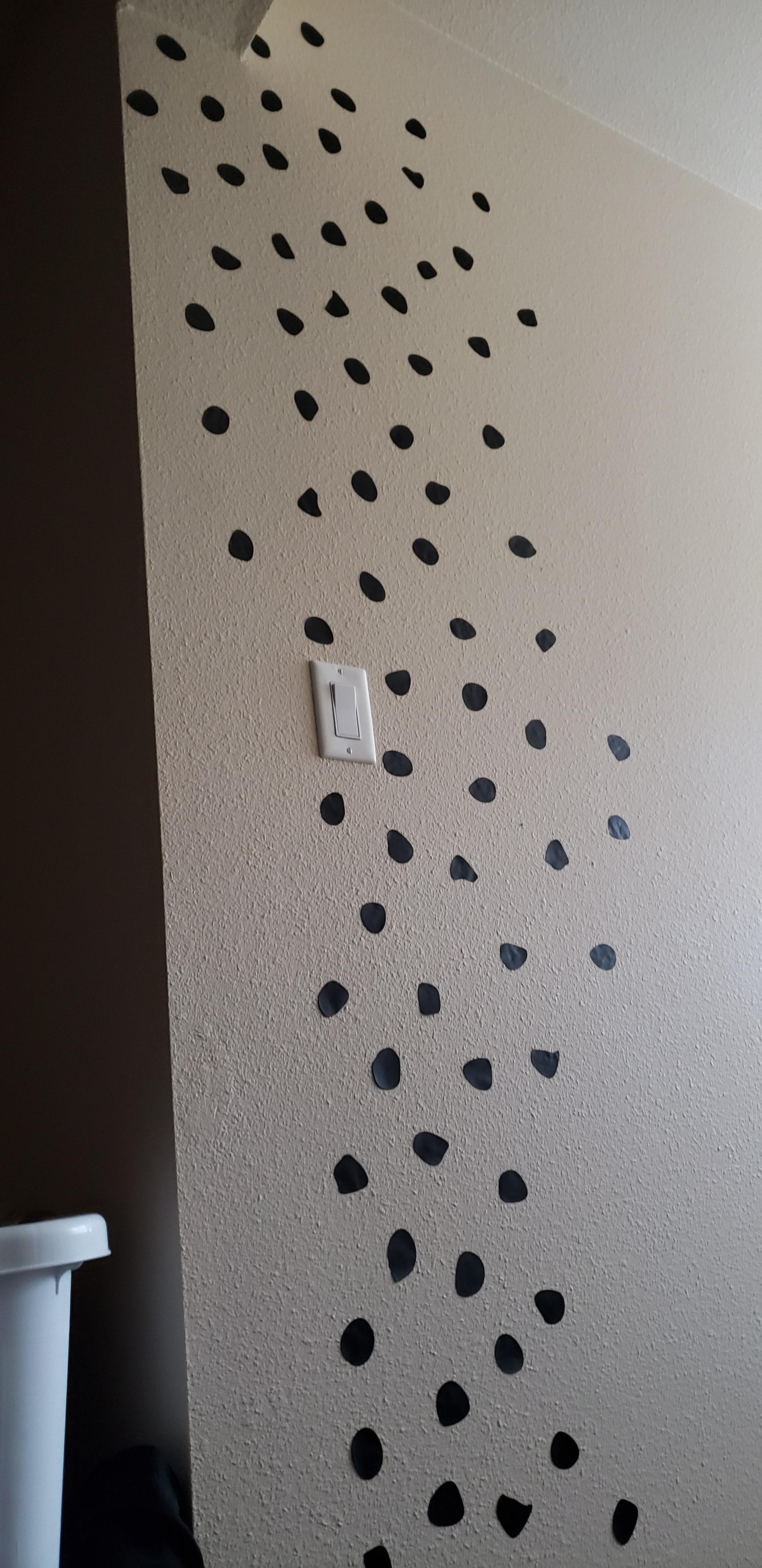 Got the brilliant plan to do decals in our nursery for the trendy