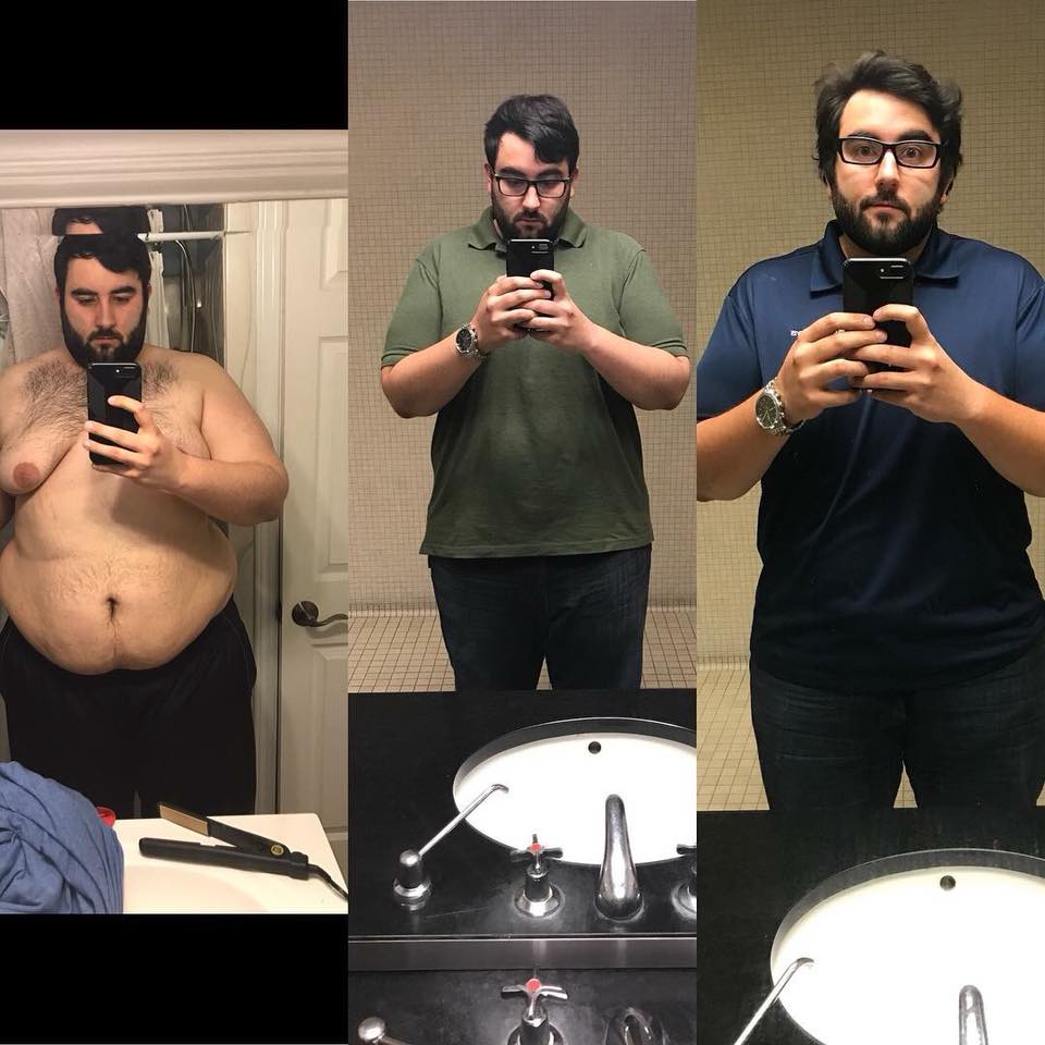 M/27/6'3" [400 lbs > 300 lbs = 100 lbs] Weight loss progress r/progresspics