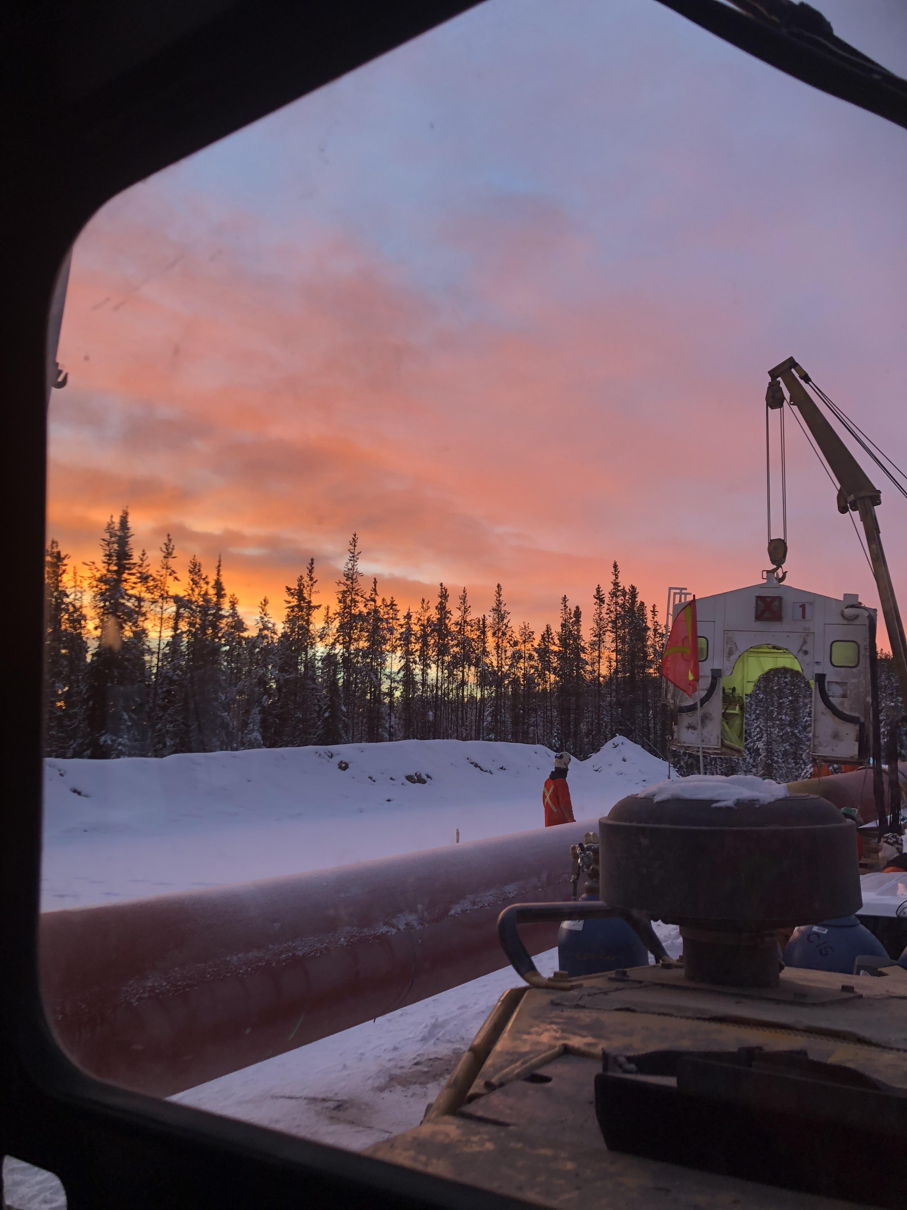 Sunrise in Pink Mountain.British Columbia Canada. r/pics