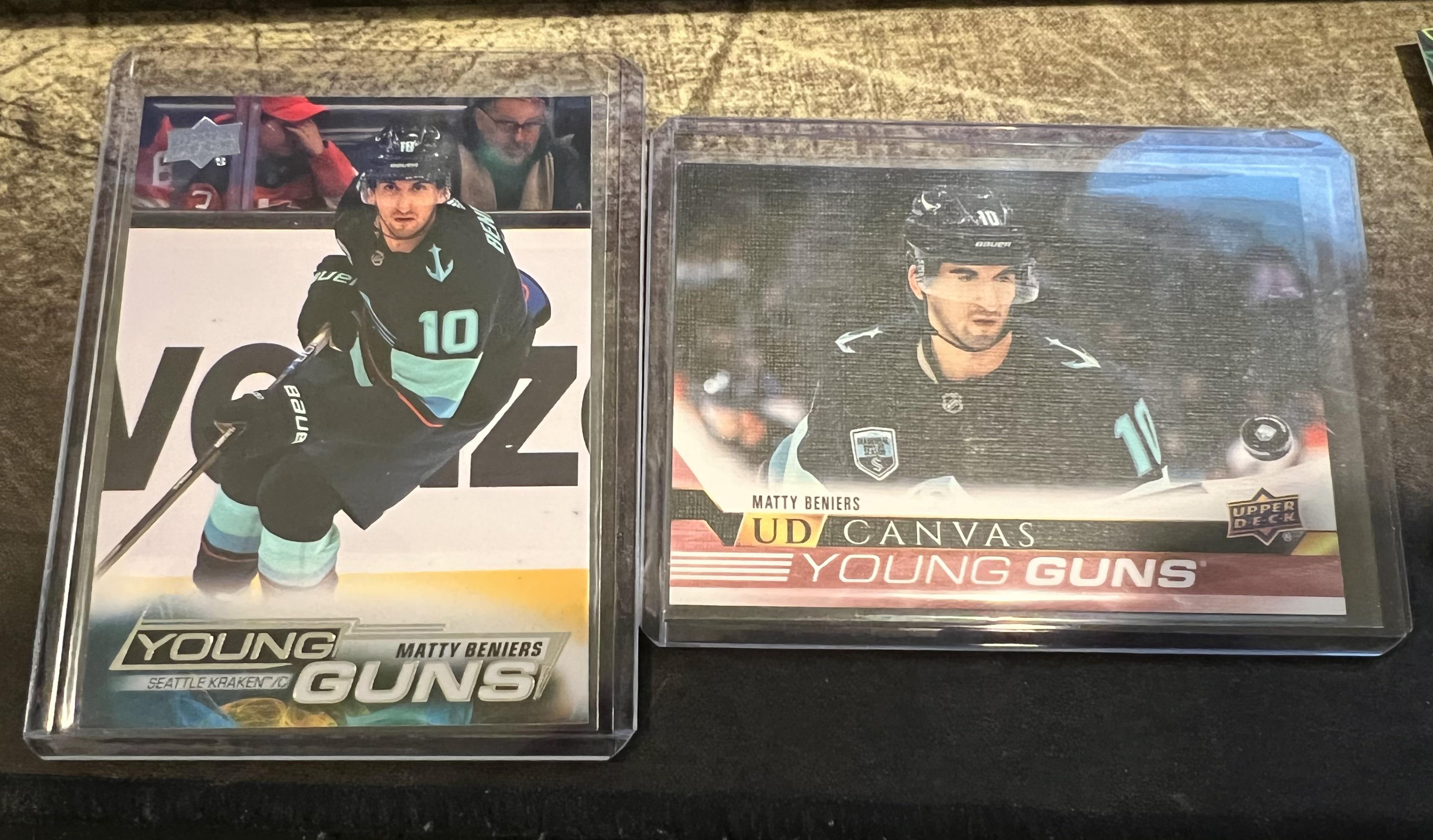 New Hockey cards out. Opened these beauties. r/SeattleKraken