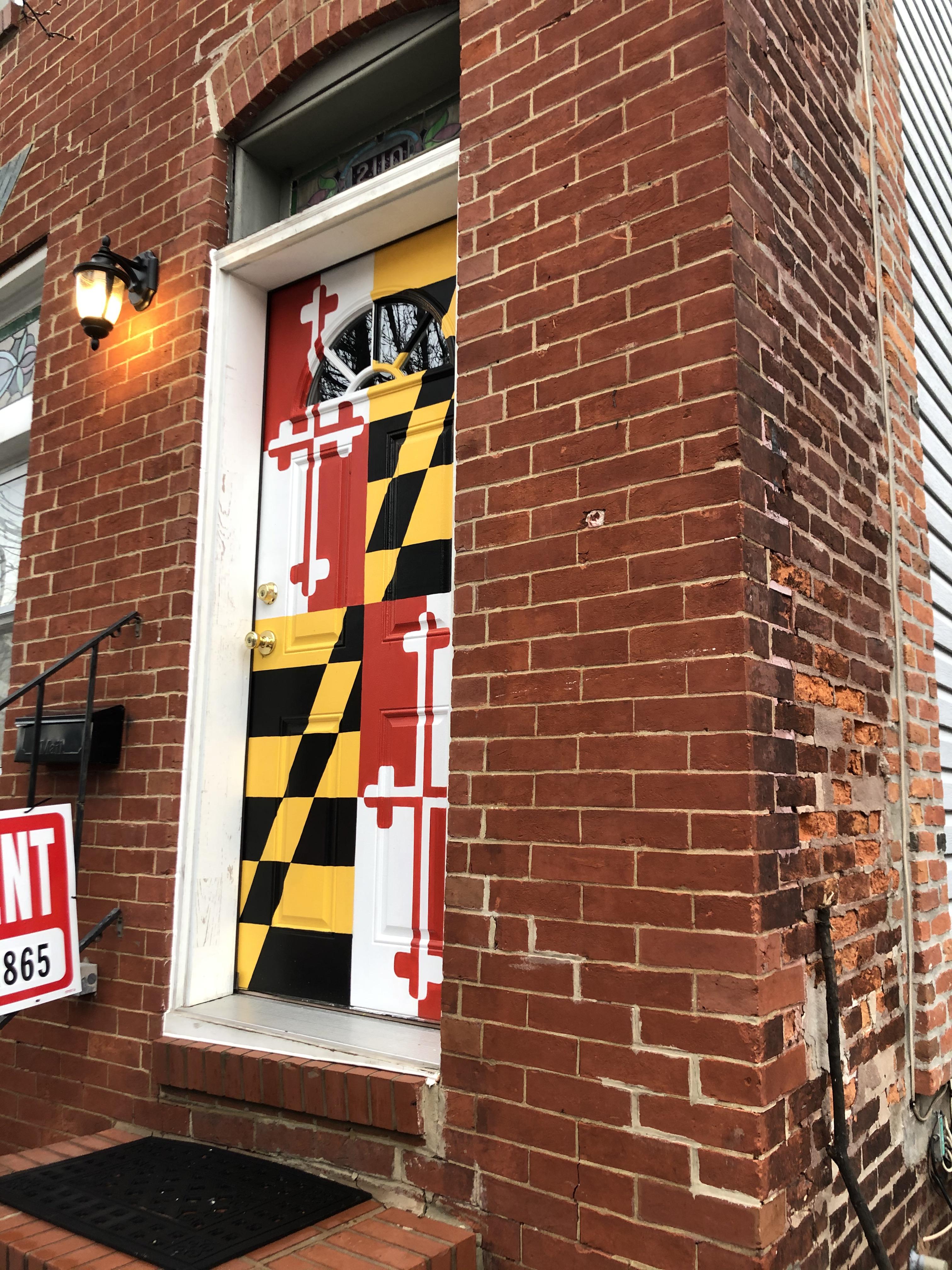 Never seen a more front door 🦀 vexillology