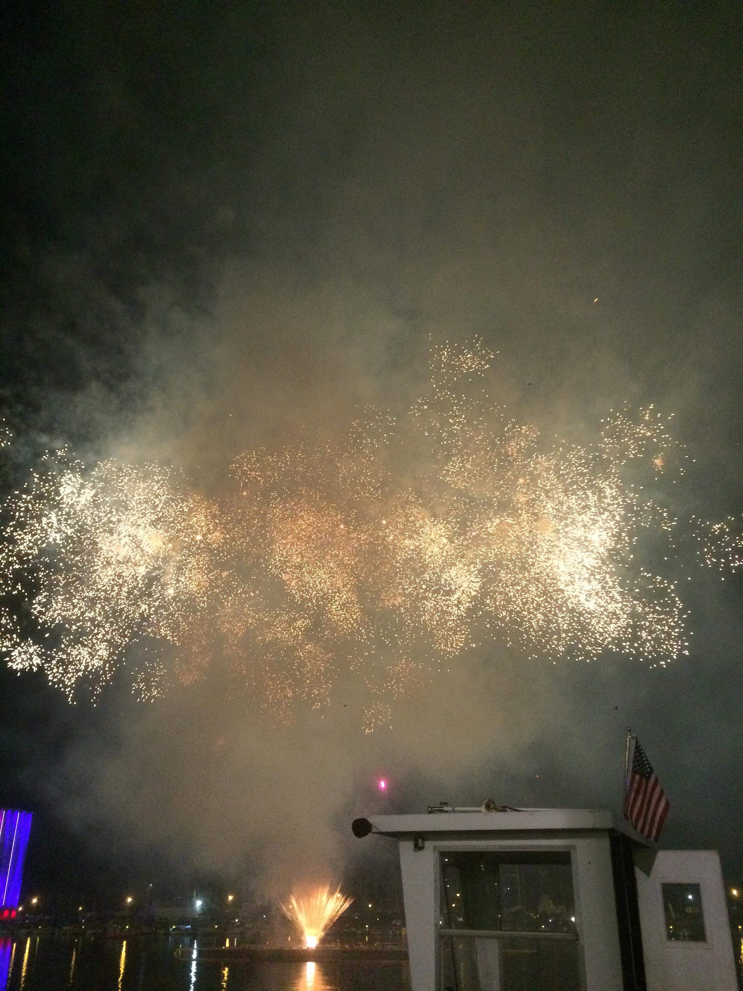 What did everybody think of the fireworks at Canalside last night? r